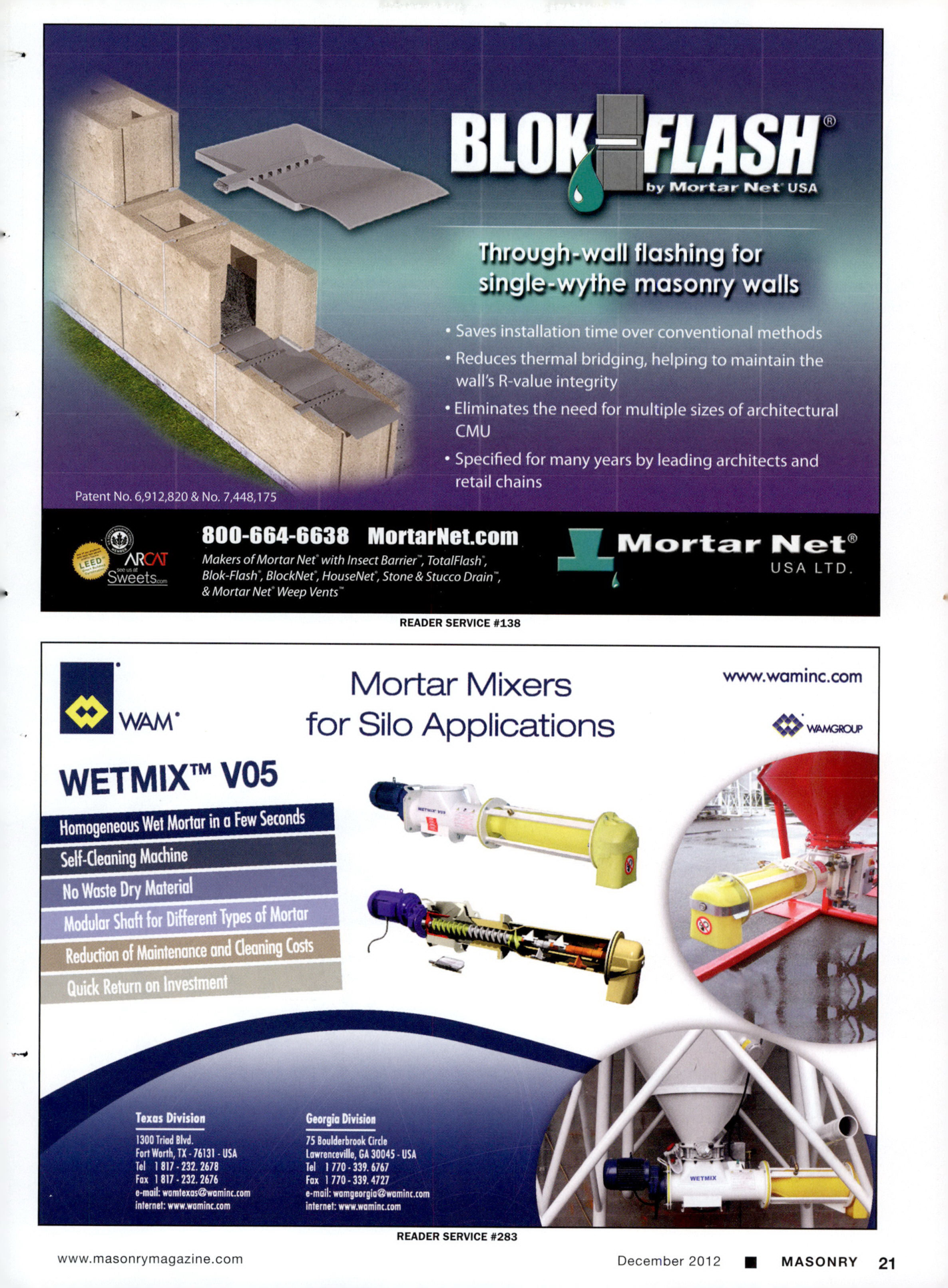 Masonry Magazine December 2012 Page. 23