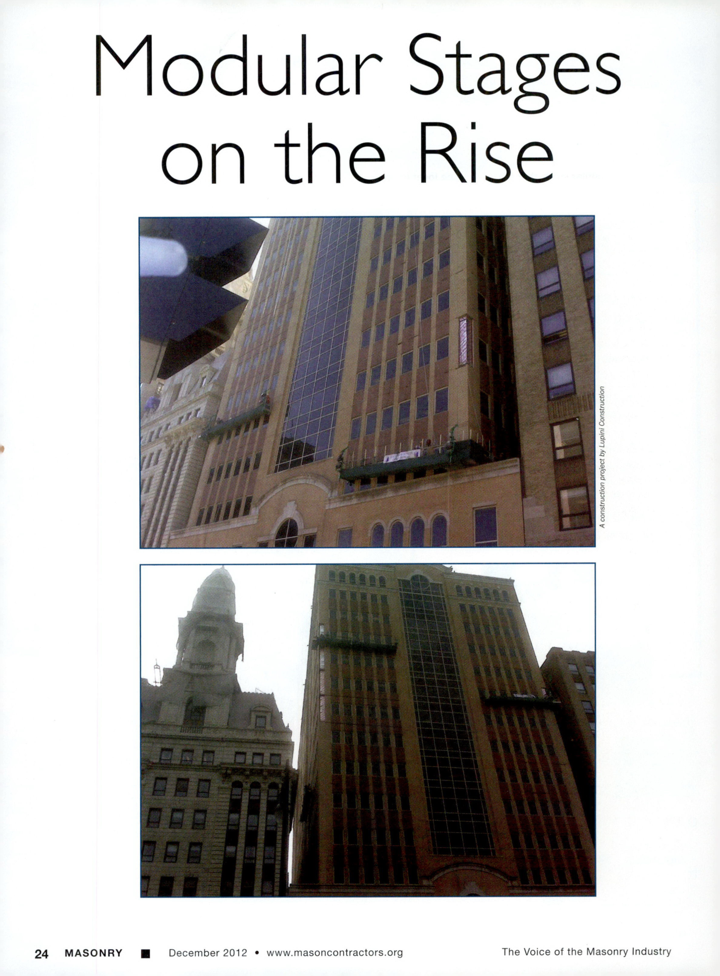 Masonry Magazine December 2012 Page. 26