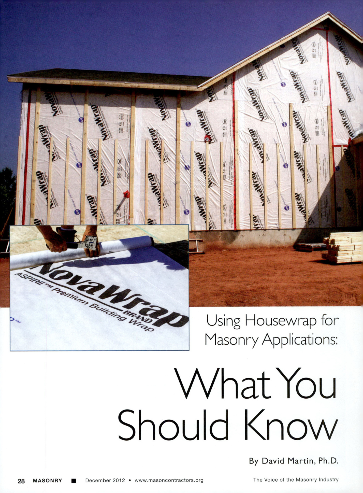 Masonry Magazine December 2012 Page. 30