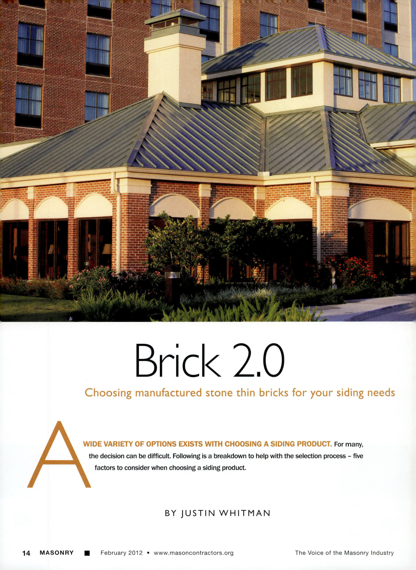 Masonry Magazine February 2012 Page. 24