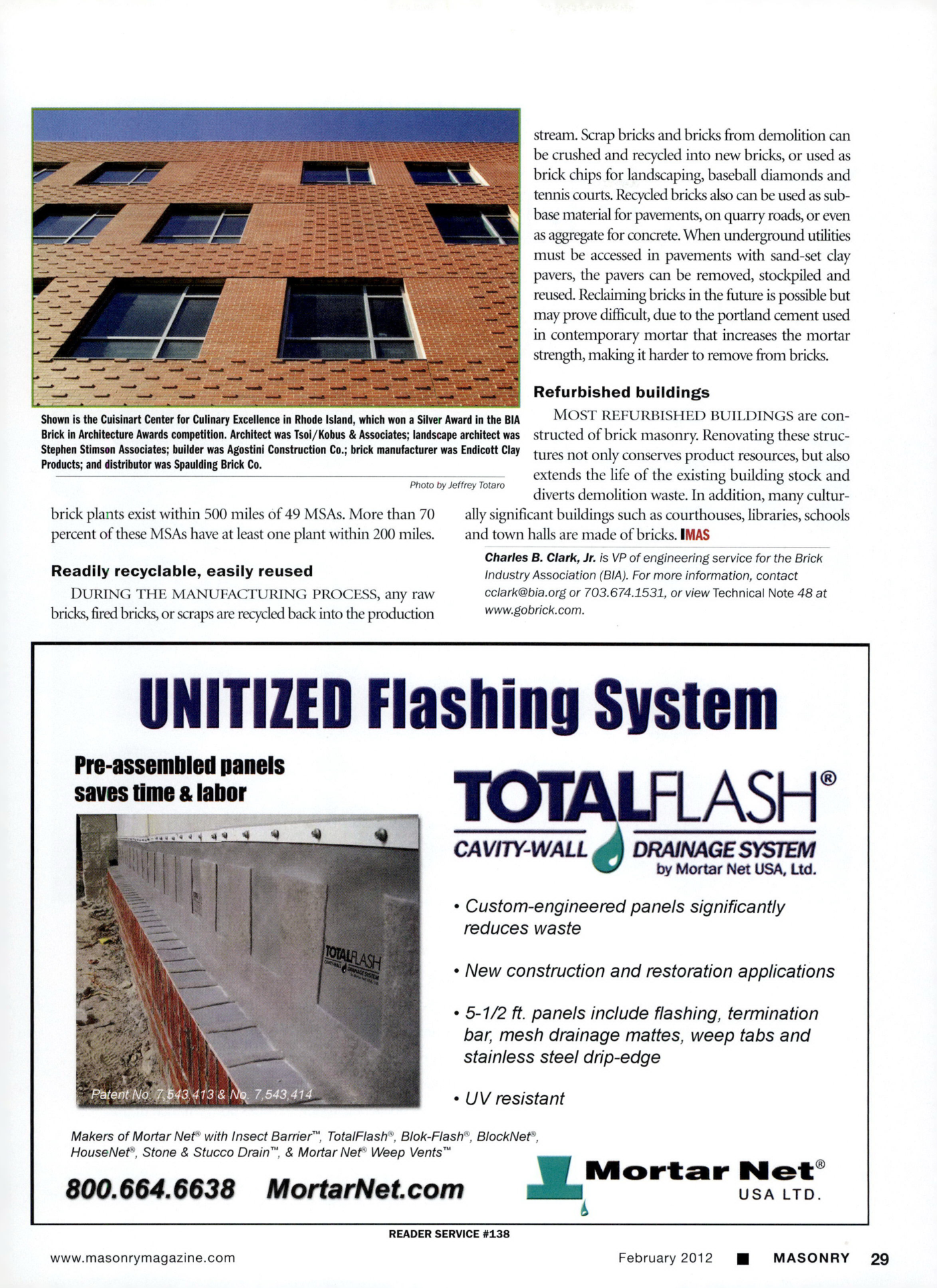 Masonry Magazine February 2012 Page. 39