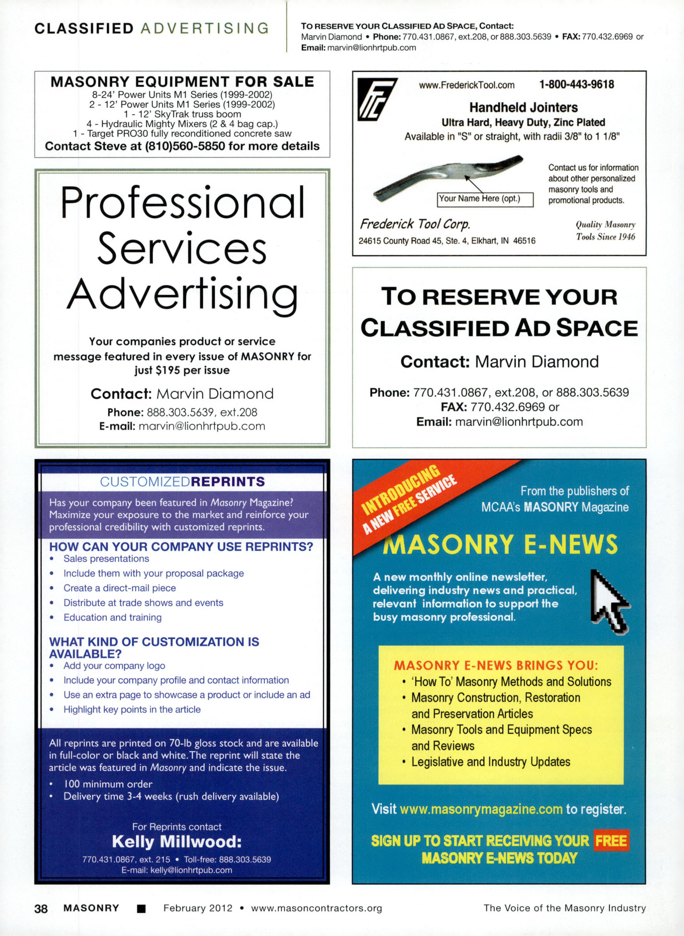 Masonry Magazine February 2012 Page. 48