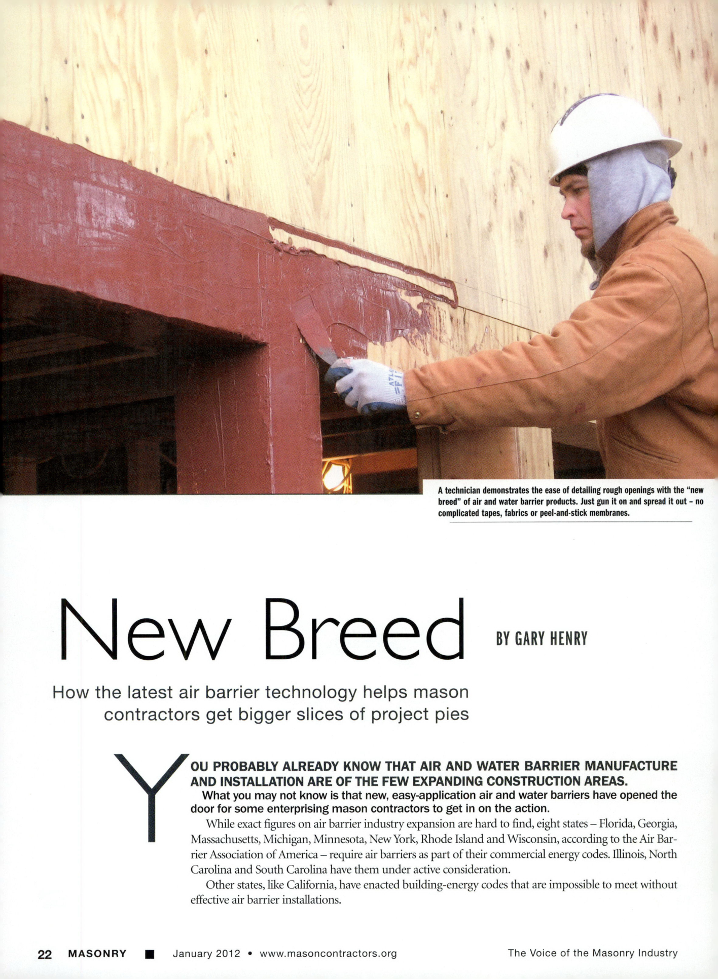 Masonry Magazine January 2012 Page. 24