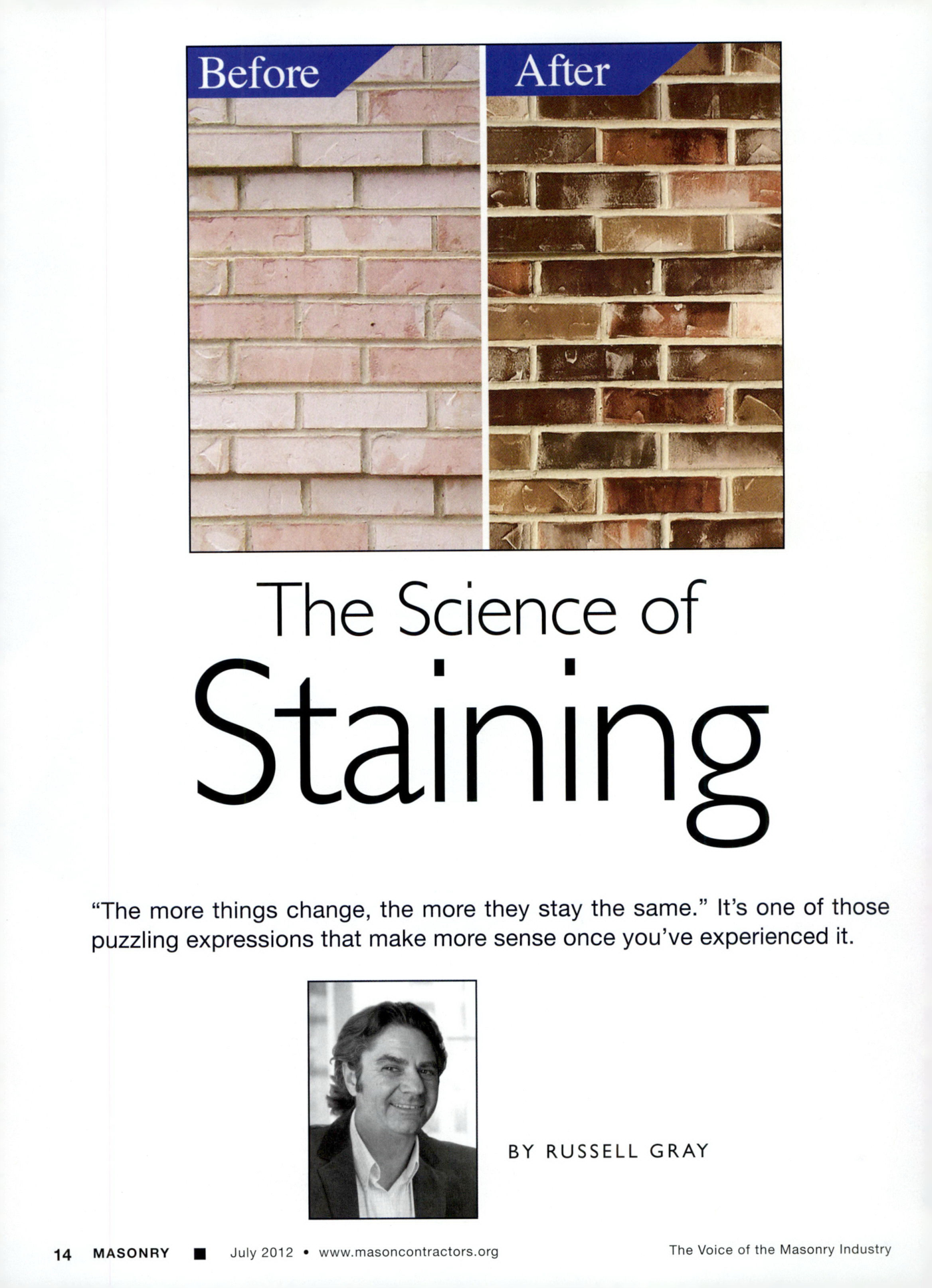 Masonry Magazine July 2012 Page. 16
