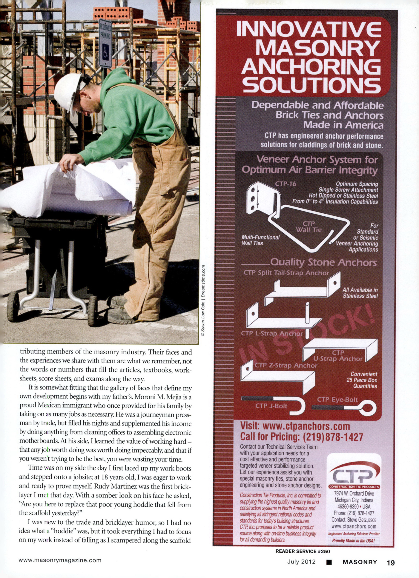 Masonry Magazine July 2012 Page. 21