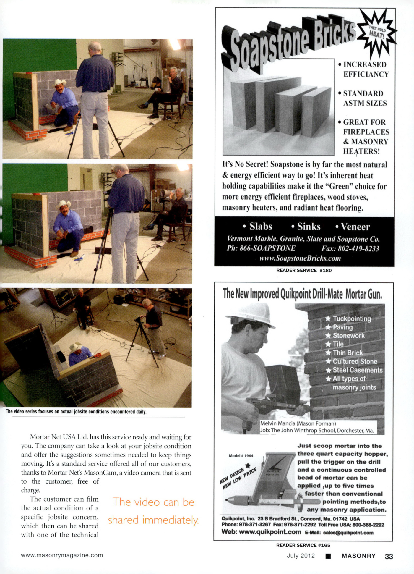 Masonry Magazine July 2012 Page. 35
