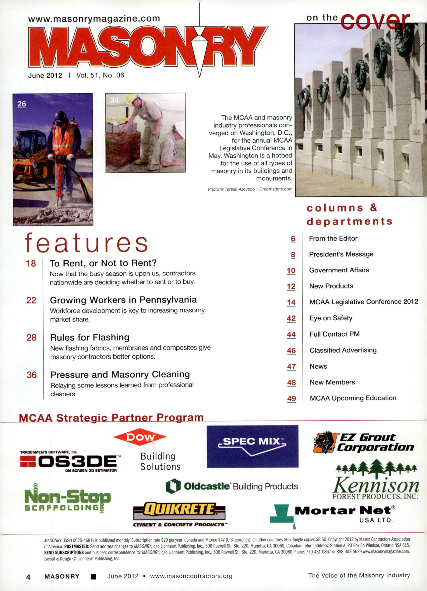Masonry Magazine June 2012 Page. 6