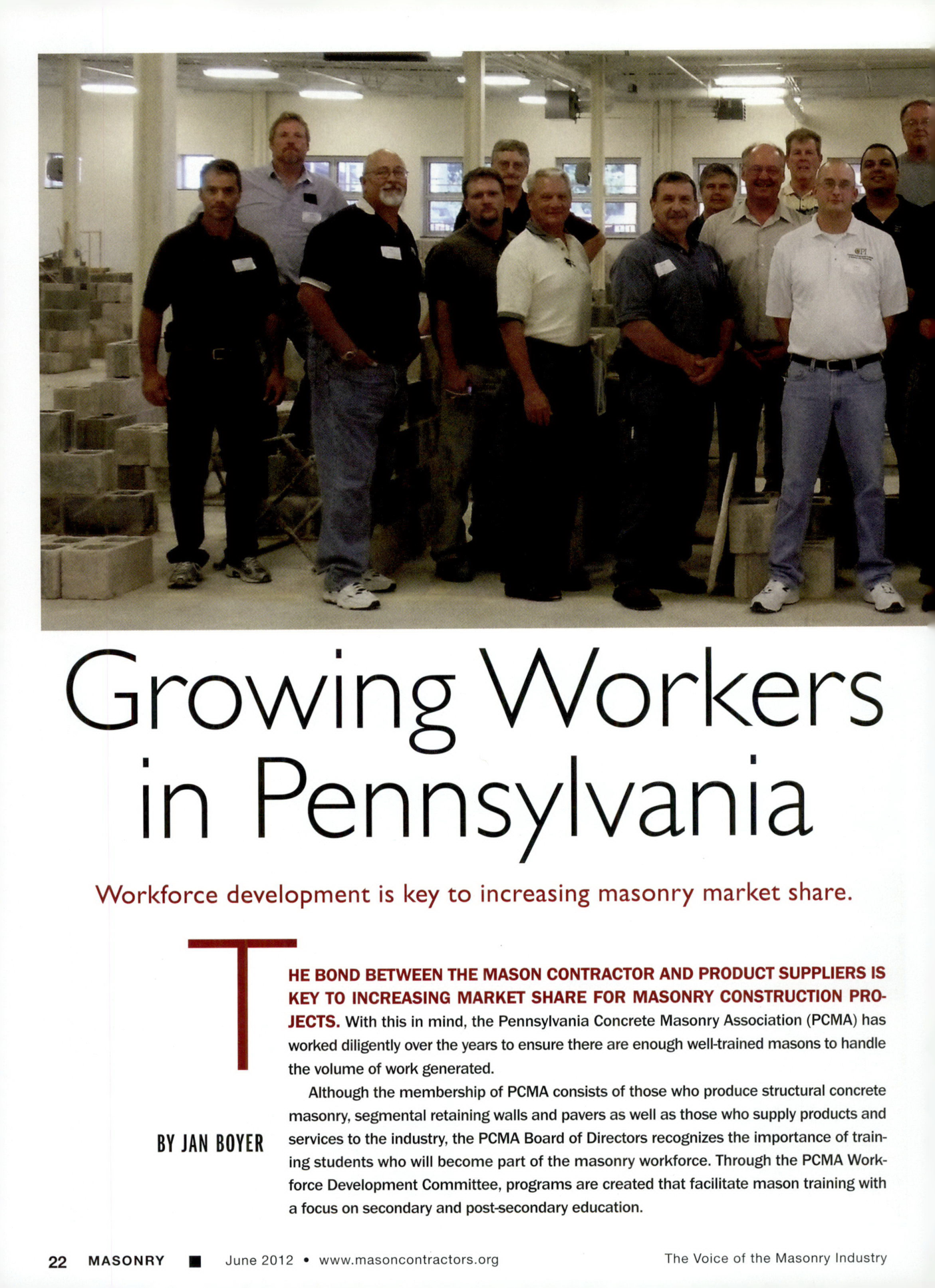Masonry Magazine June 2012 Page. 24