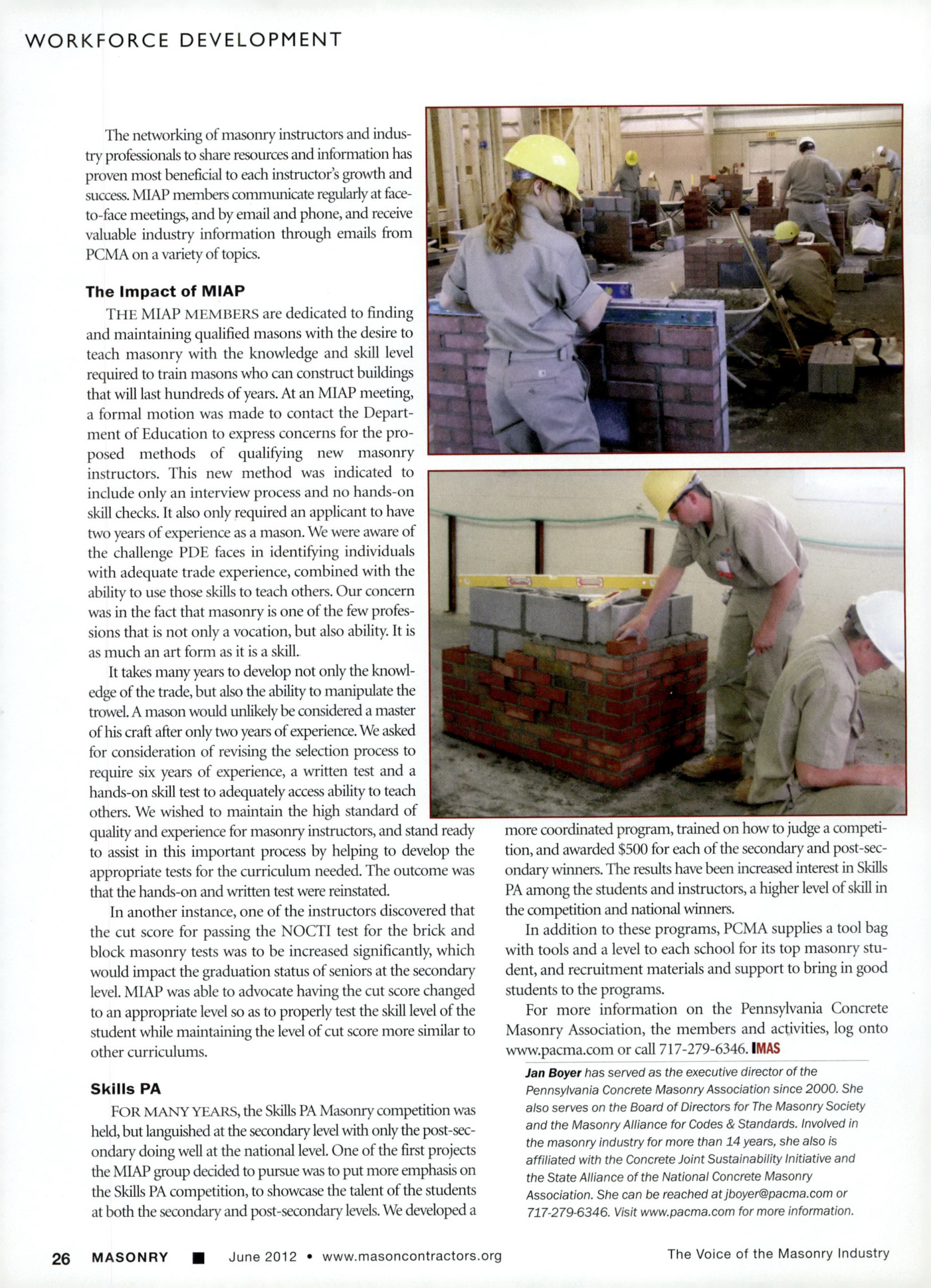 Masonry Magazine June 2012 Page. 28