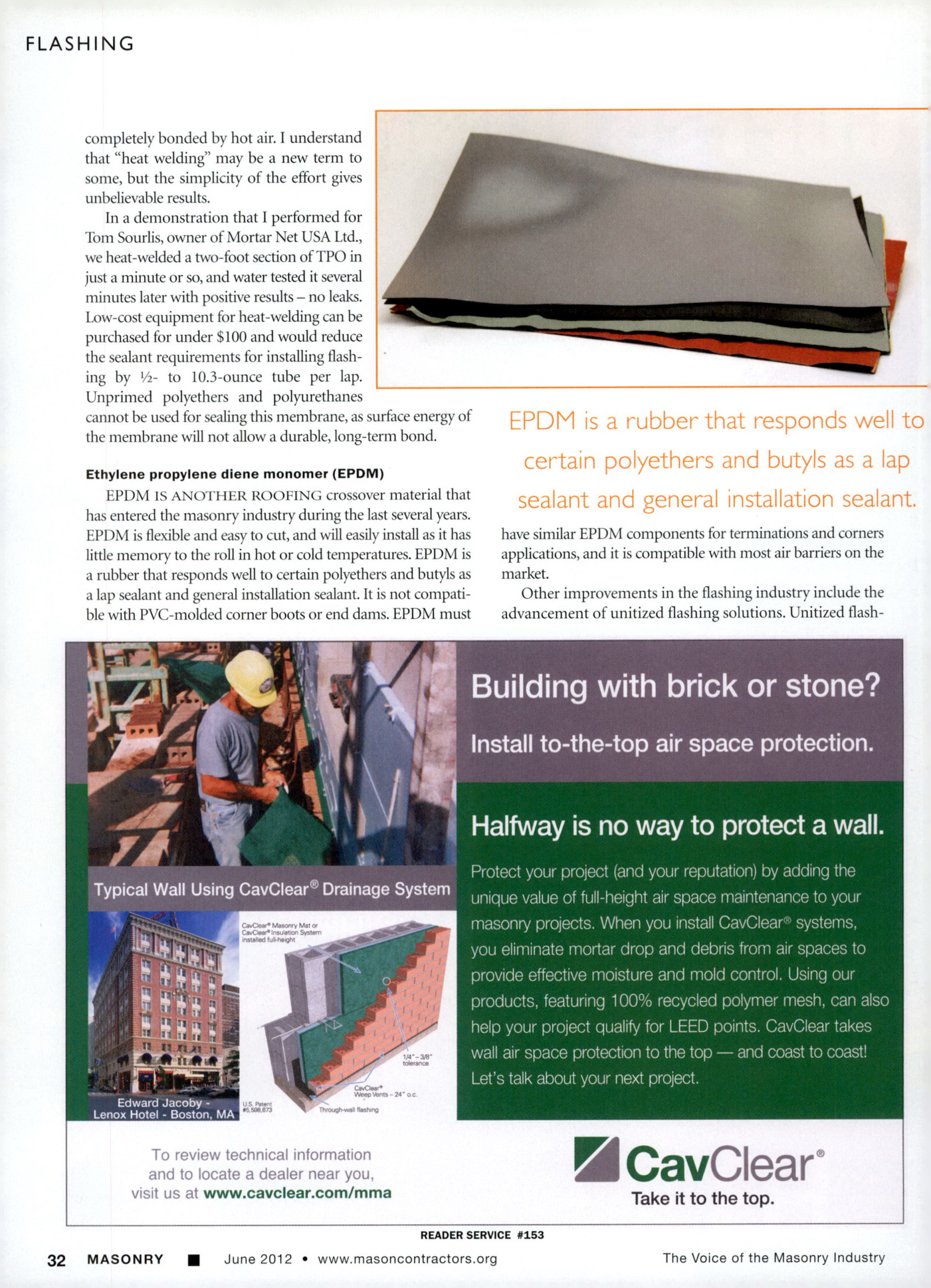 Masonry Magazine June 2012 Page. 34