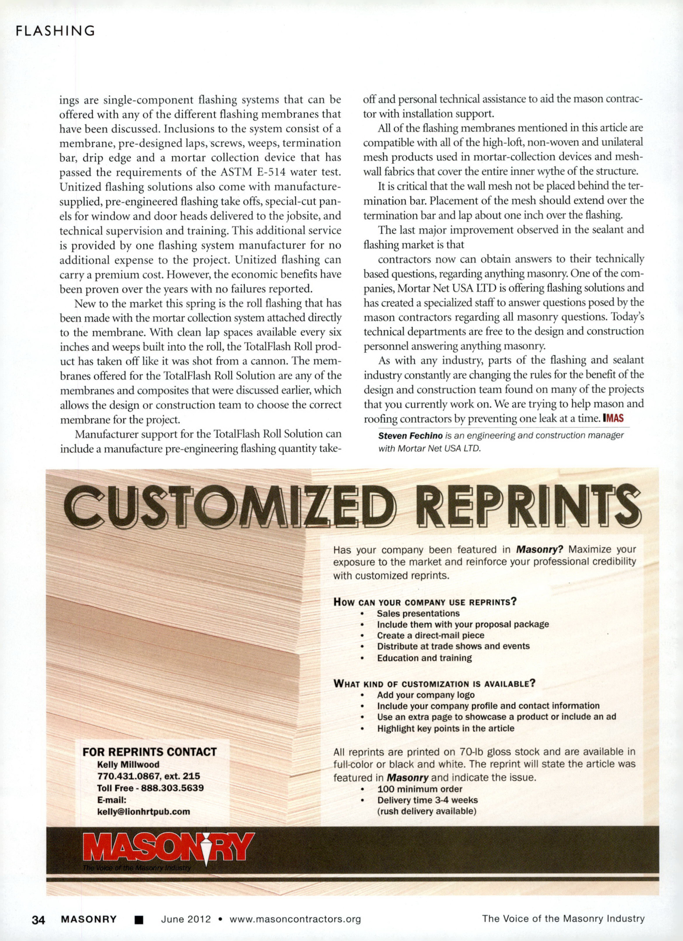 Masonry Magazine June 2012 Page. 36