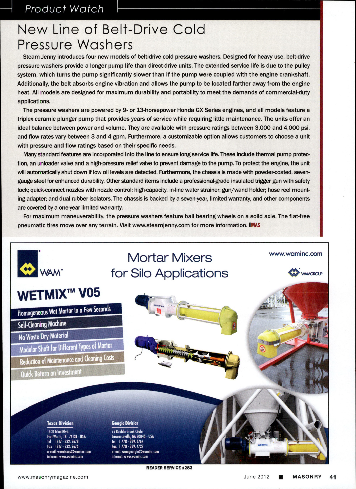 Masonry Magazine June 2012 Page. 43