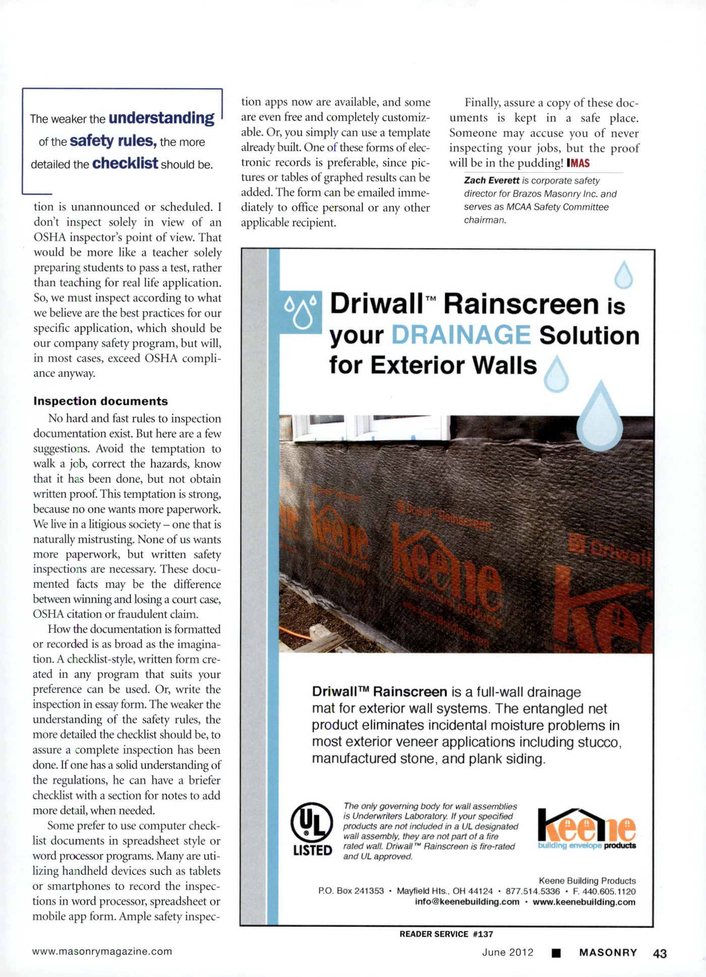 Masonry Magazine June 2012 Page. 45