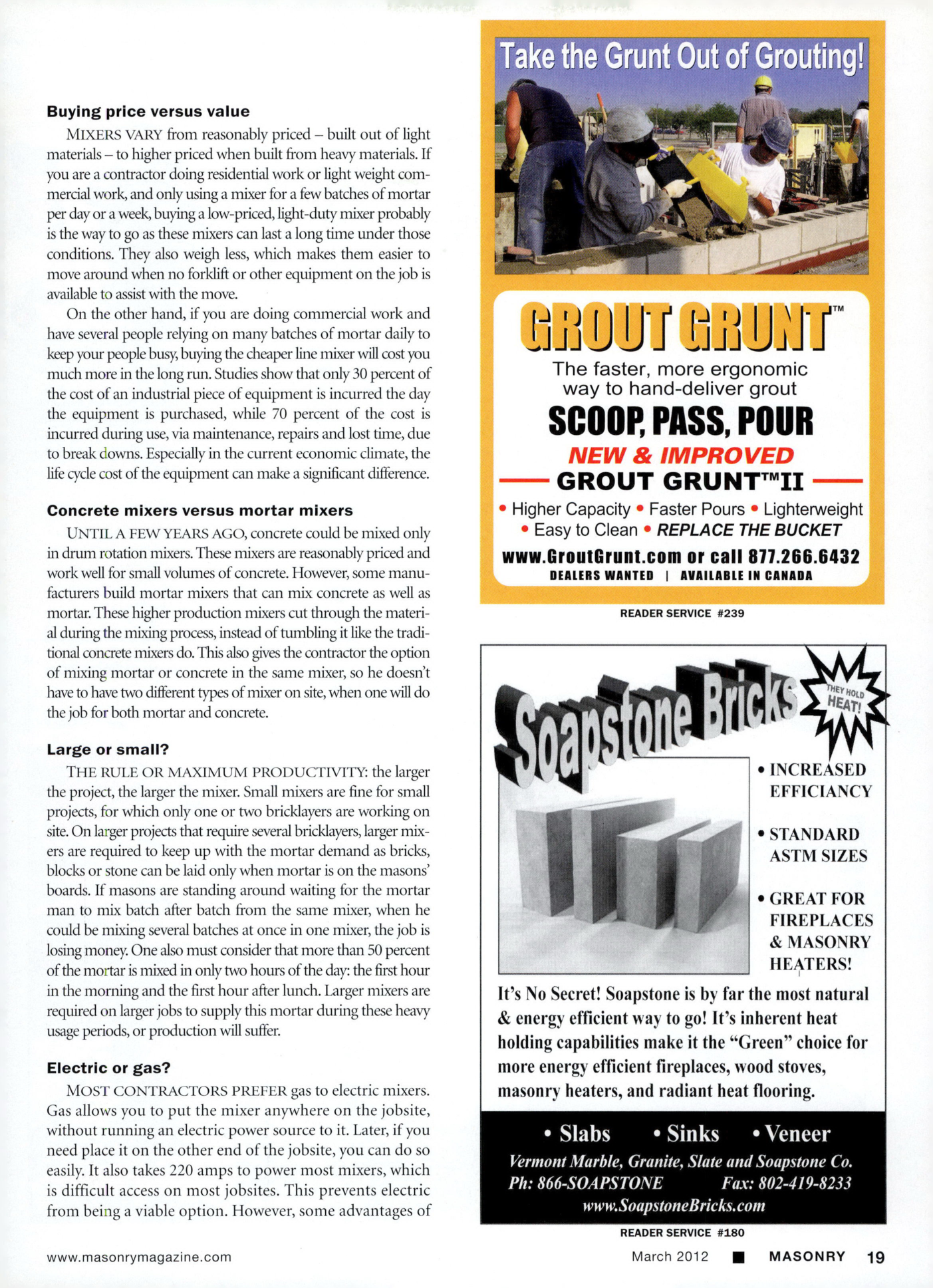 Masonry Magazine March 2012 Page. 21