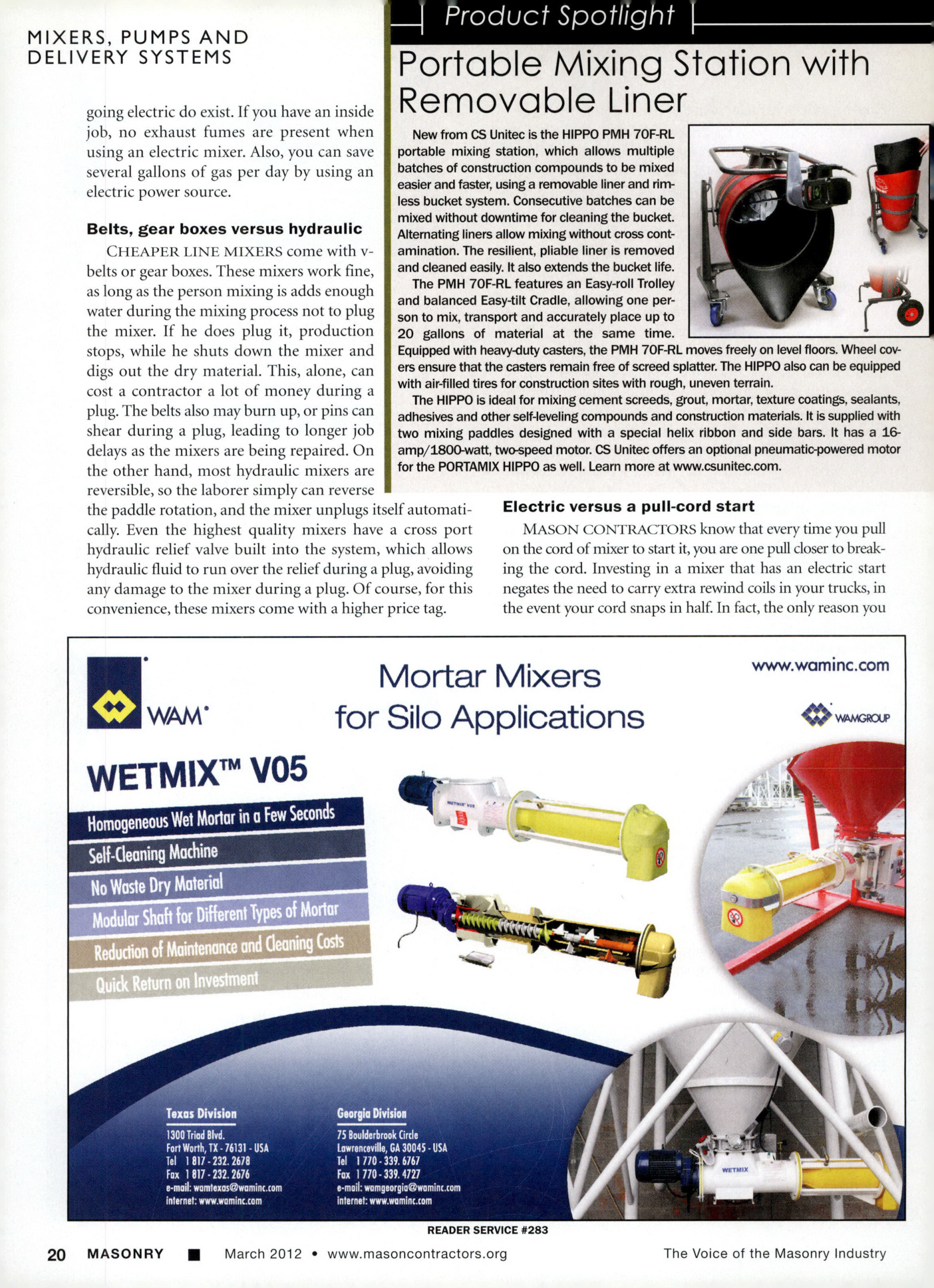 Masonry Magazine March 2012 Page. 22