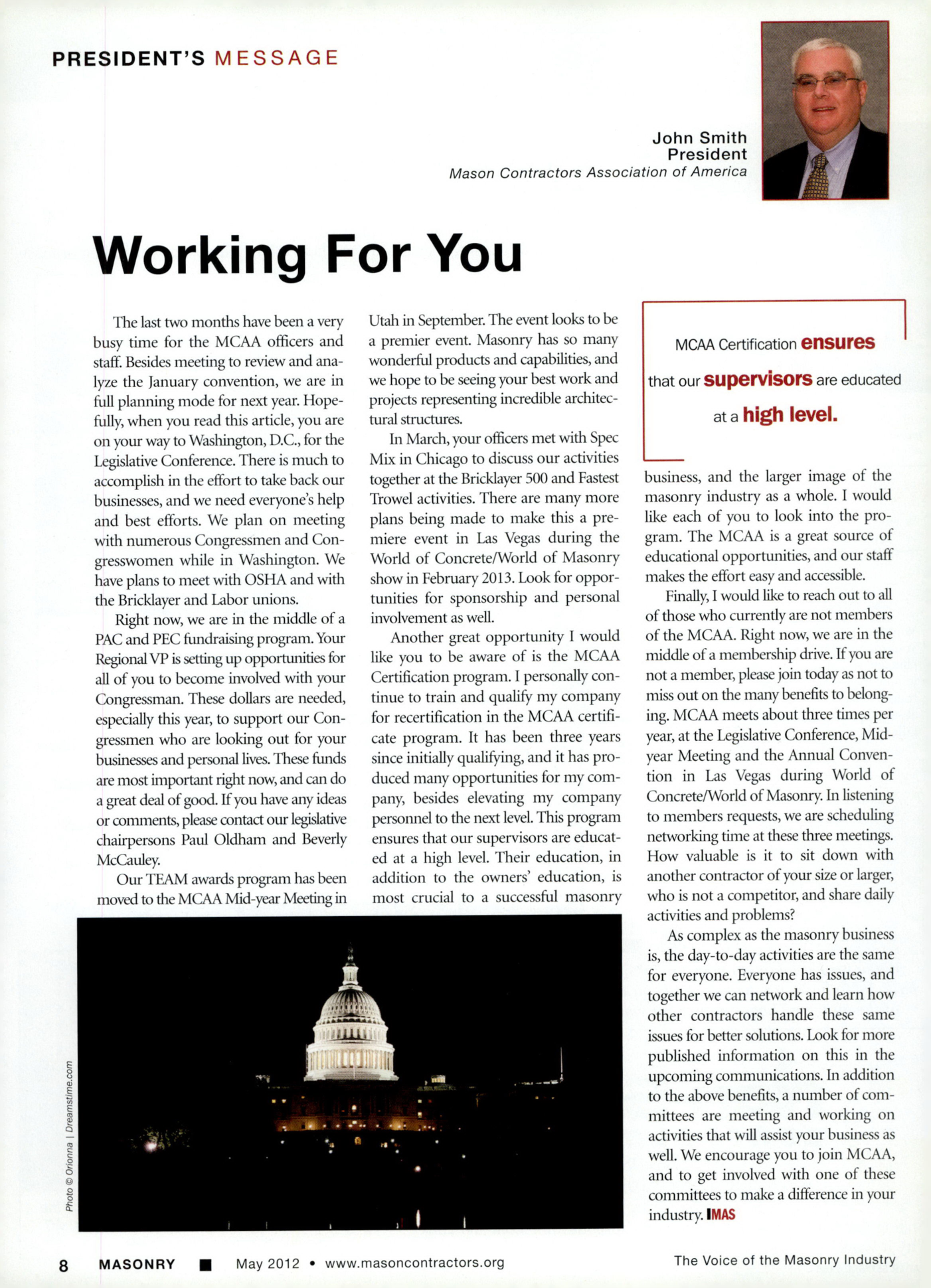Masonry Magazine May 2012 Page. 10