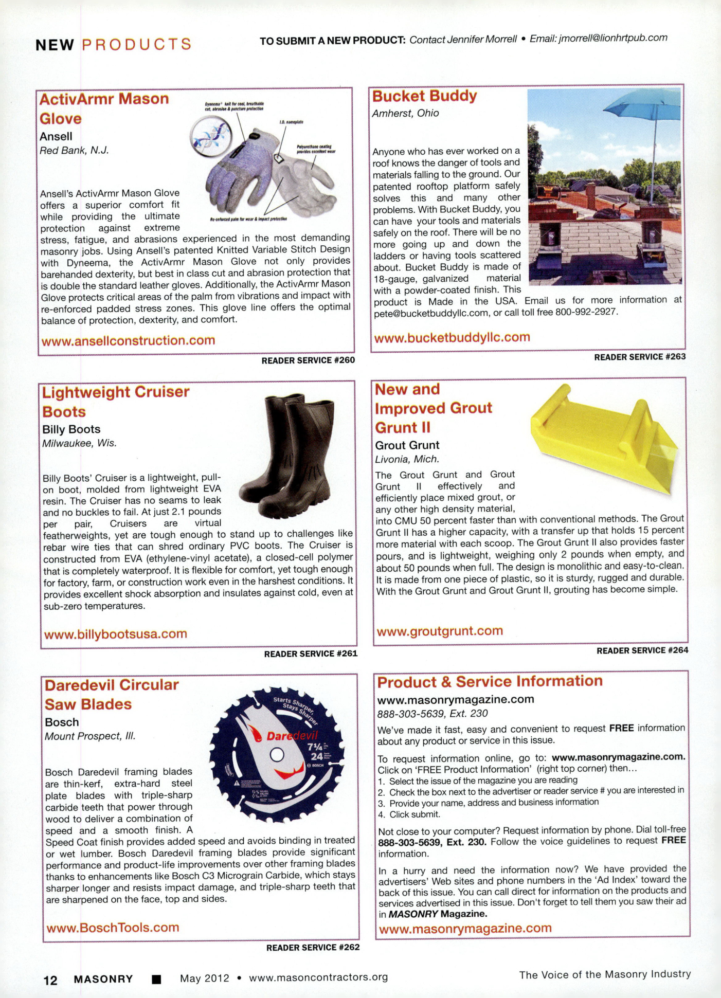 Masonry Magazine May 2012 Page. 14