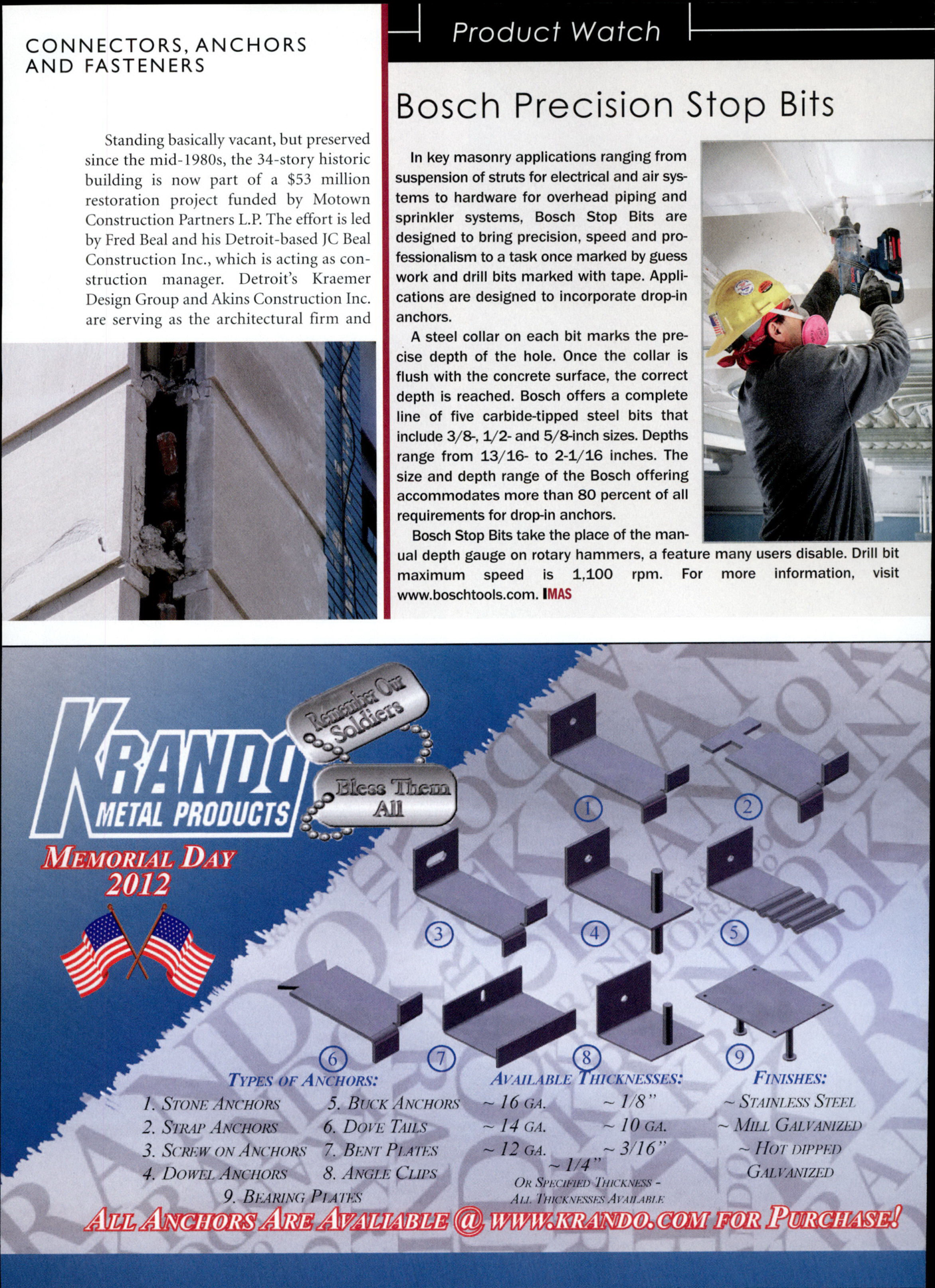 Masonry Magazine May 2012 Page. 30