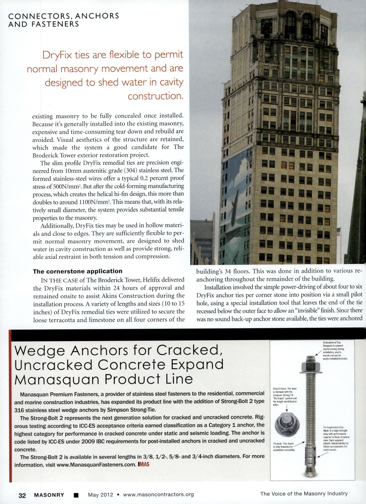 Masonry Magazine May 2012 Page. 34
