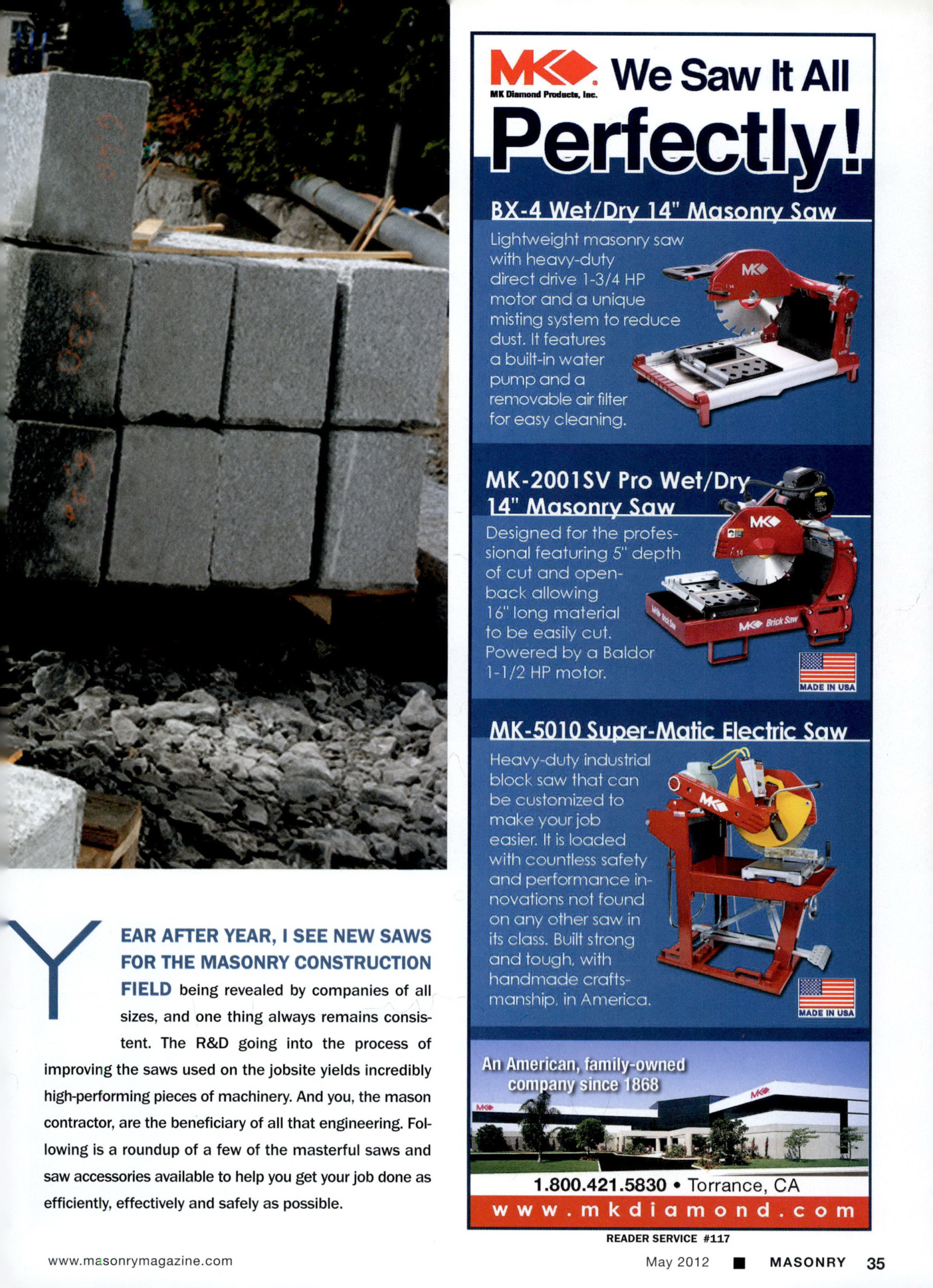 Masonry Magazine May 2012 Page. 37