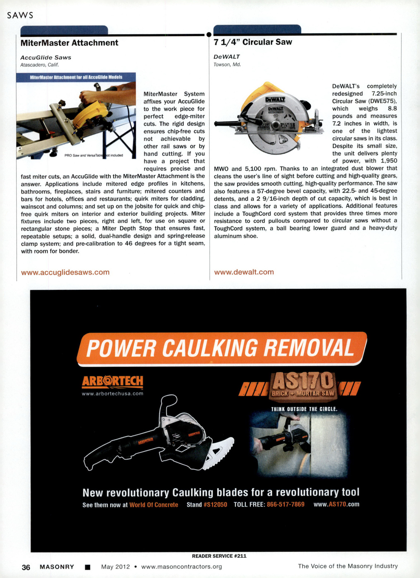 Masonry Magazine May 2012 Page. 38