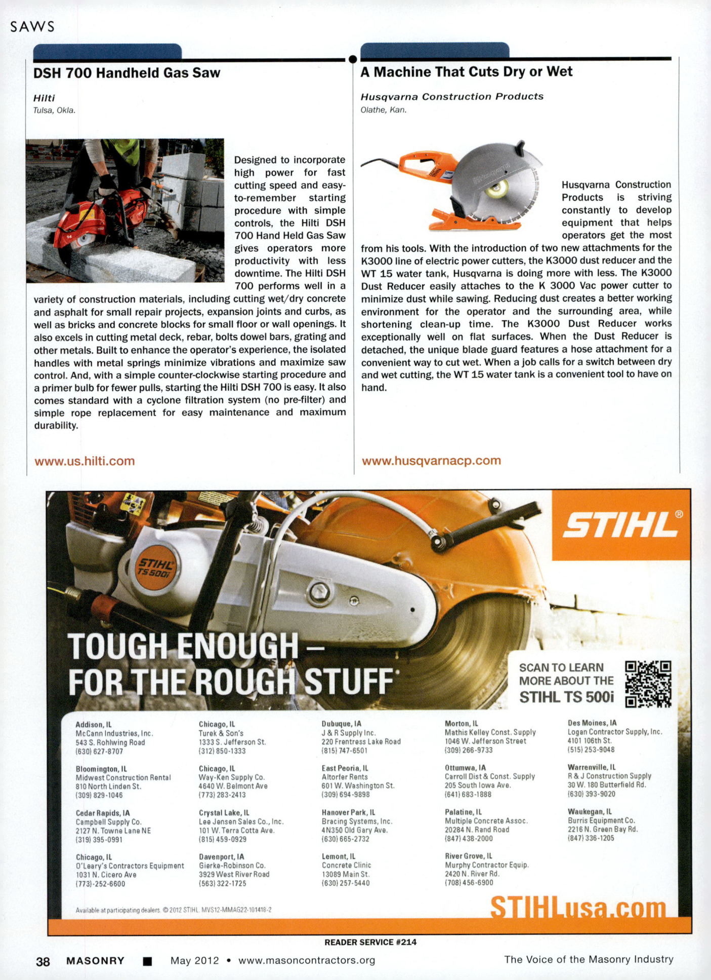 Masonry Magazine May 2012 Page. 40