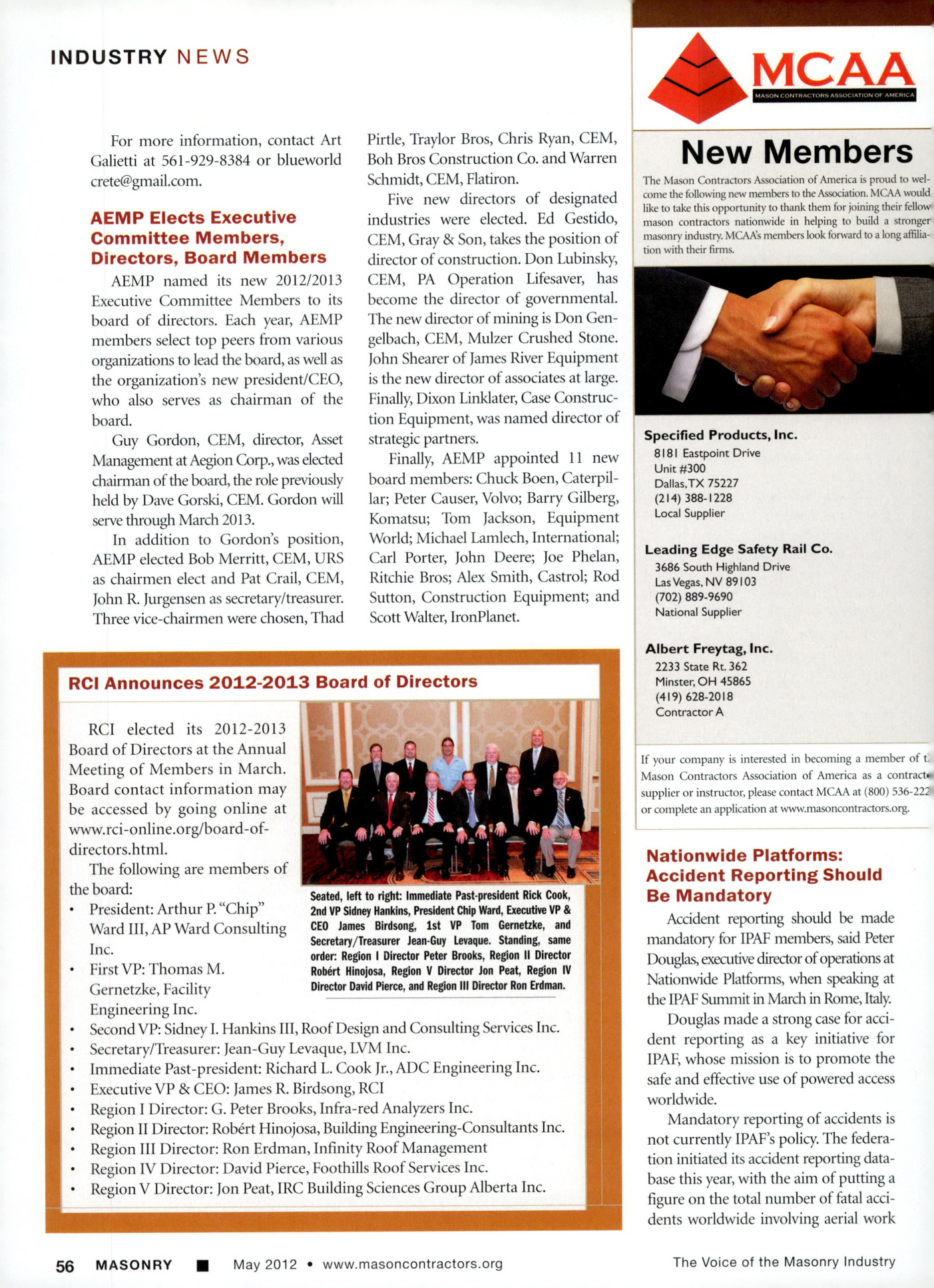 Masonry Magazine May 2012 Page. 58