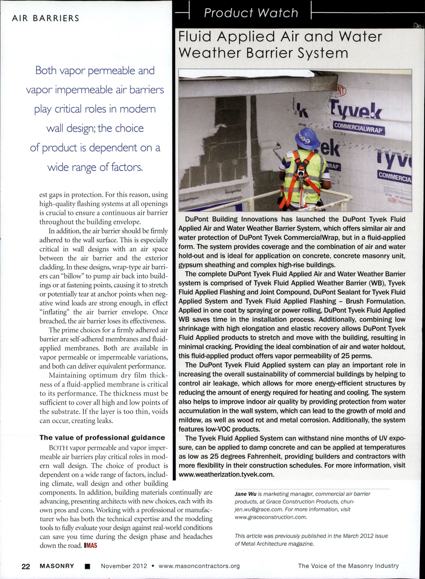 Masonry Magazine November 2012 Page. 24