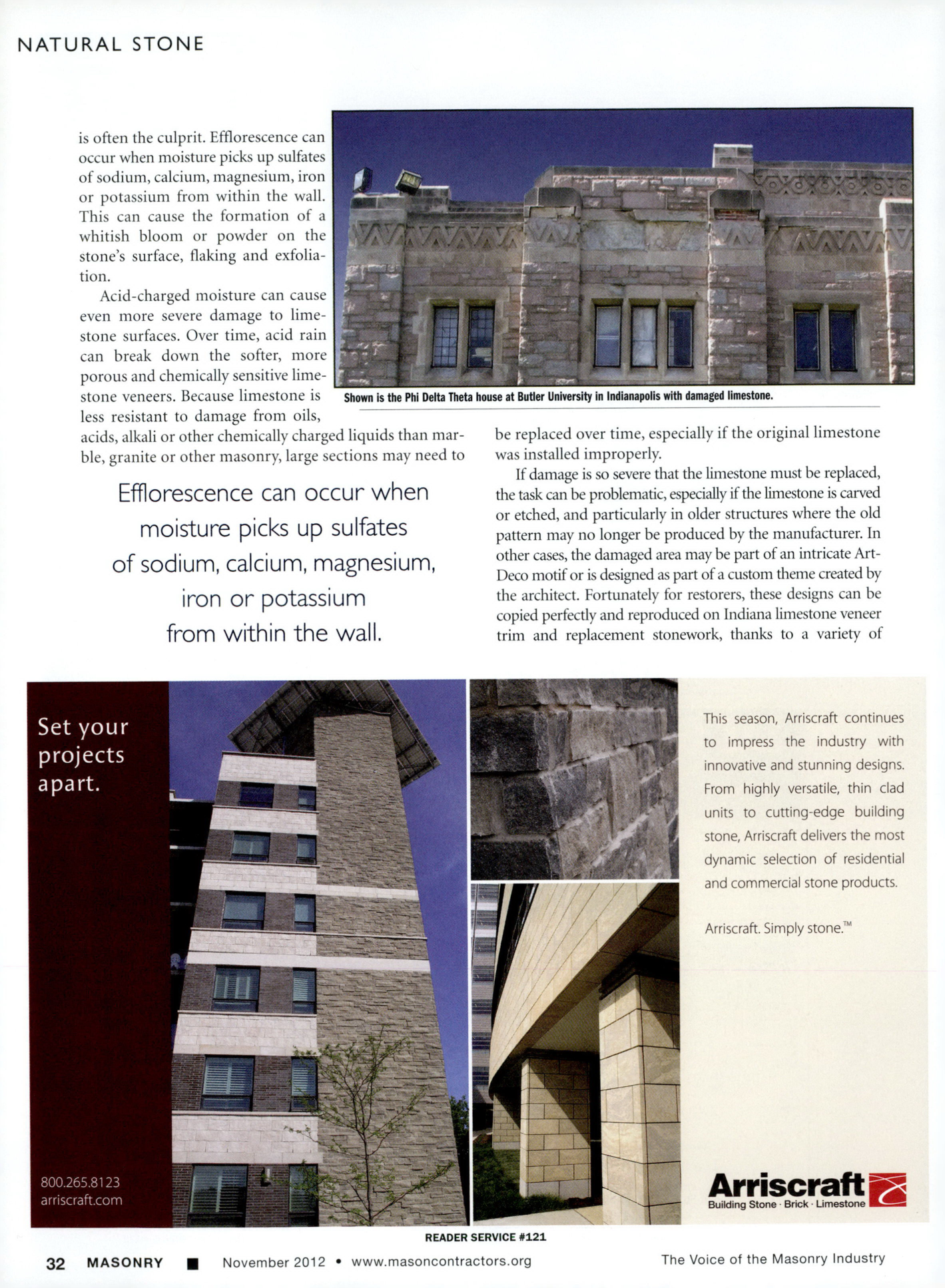 Masonry Magazine November 2012 Page. 34