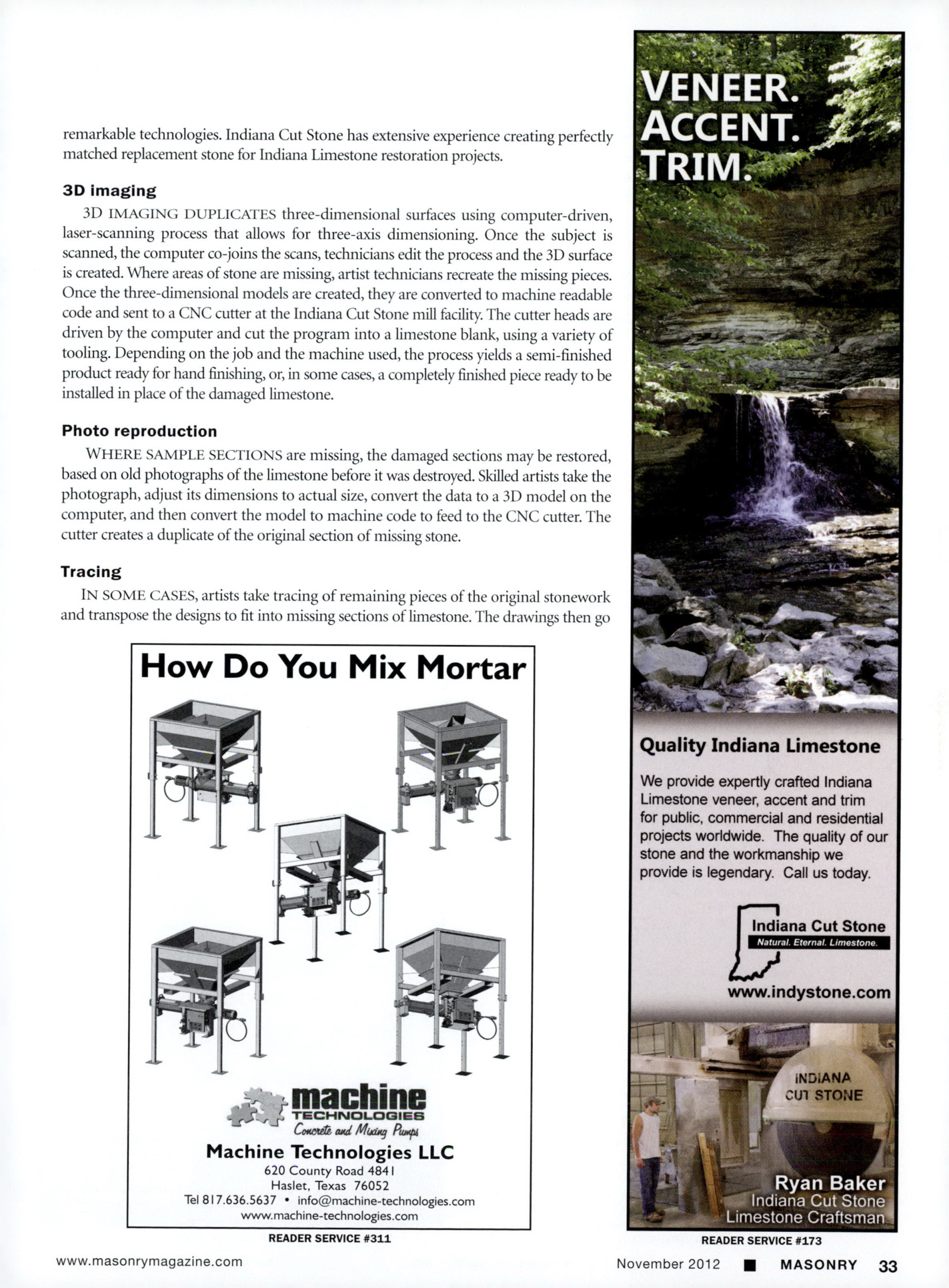 Masonry Magazine November 2012 Page. 35