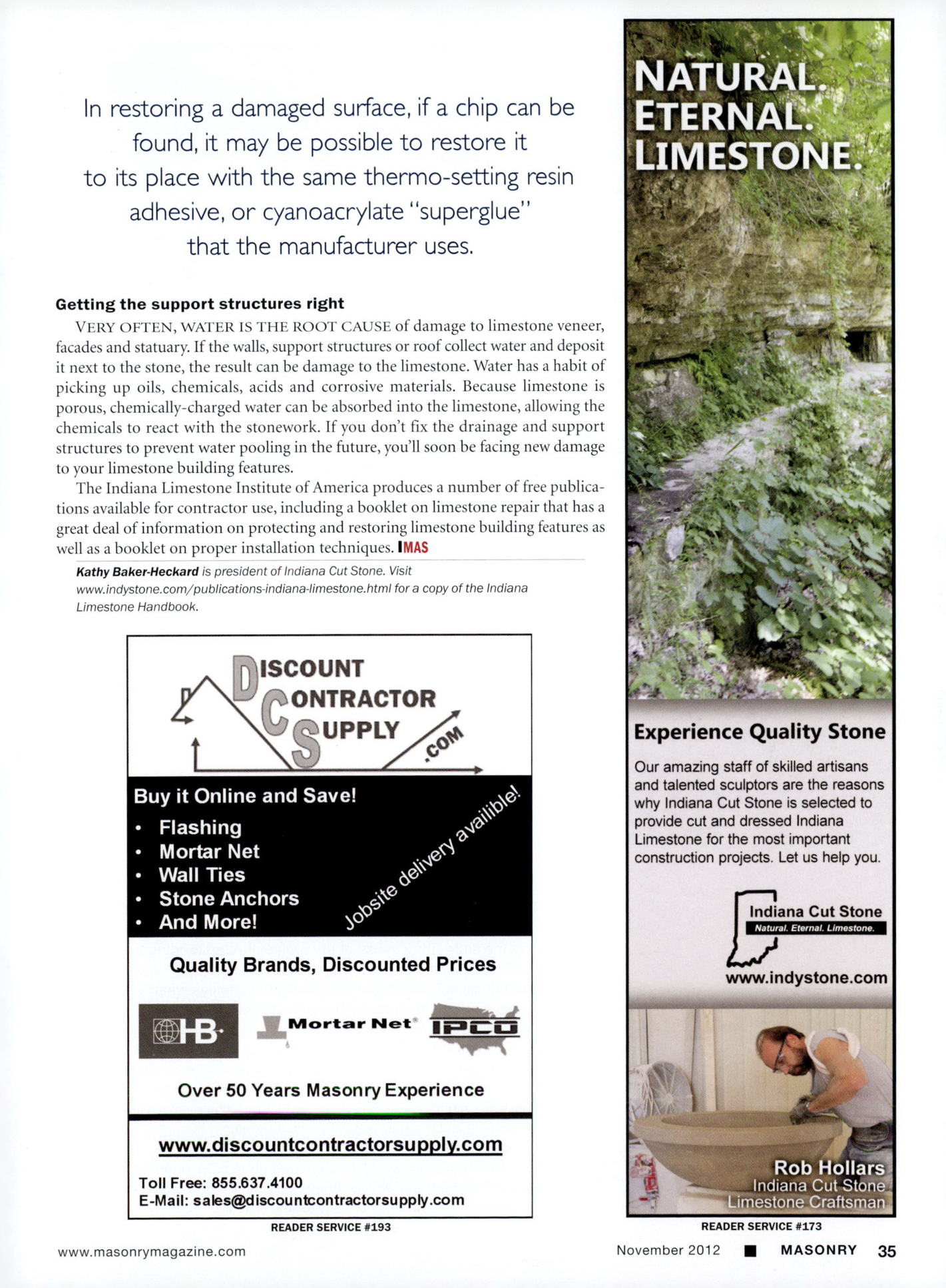 Masonry Magazine November 2012 Page. 37