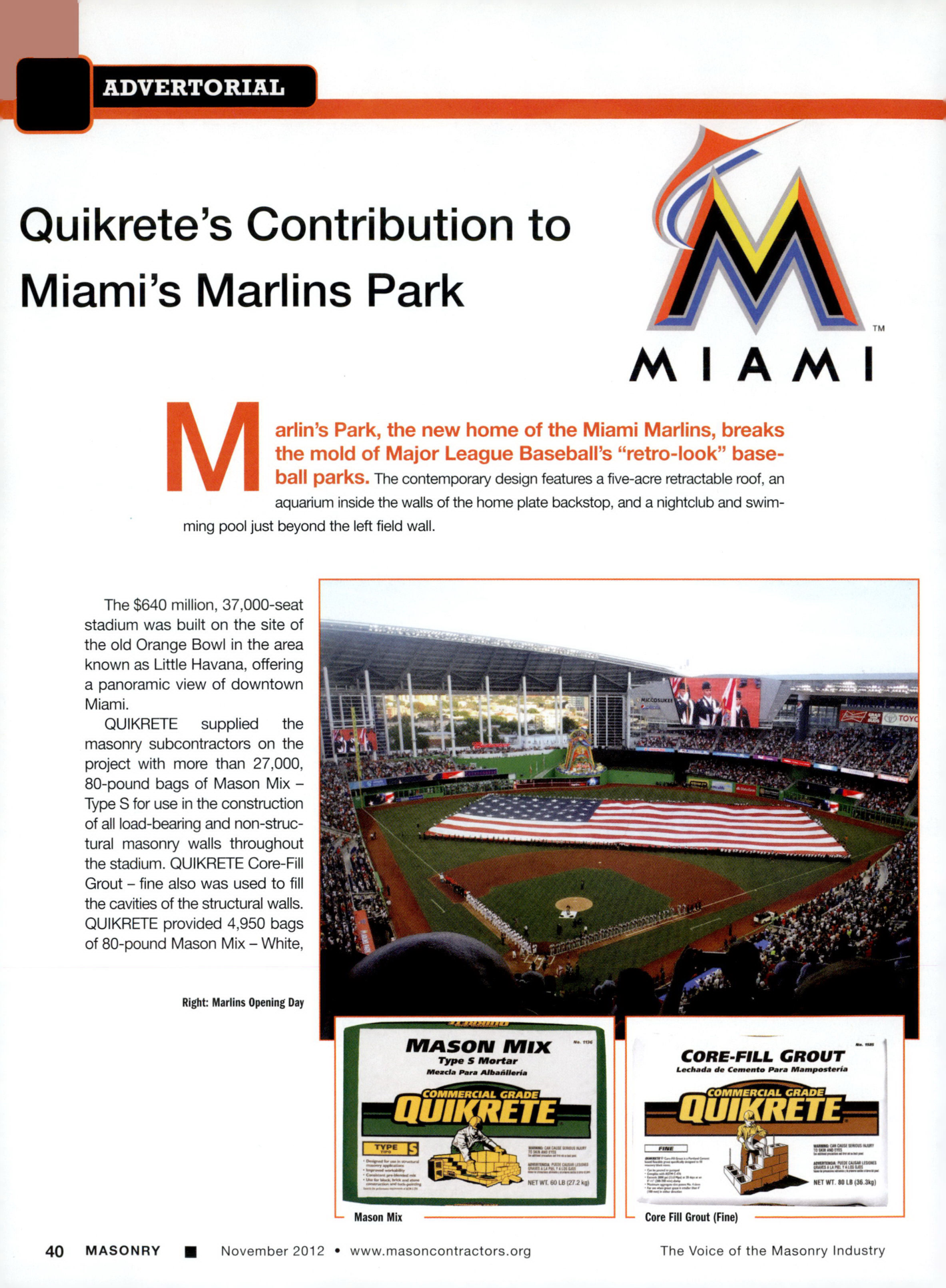 Masonry Magazine November 2012 Page. 42