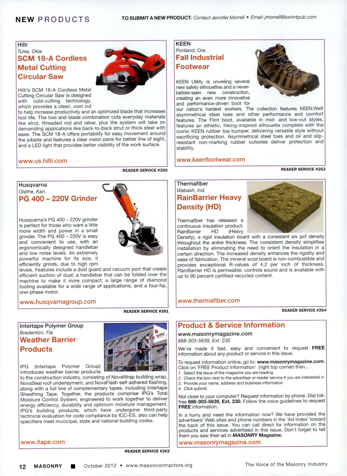 Masonry Magazine October 2012 Page. 14