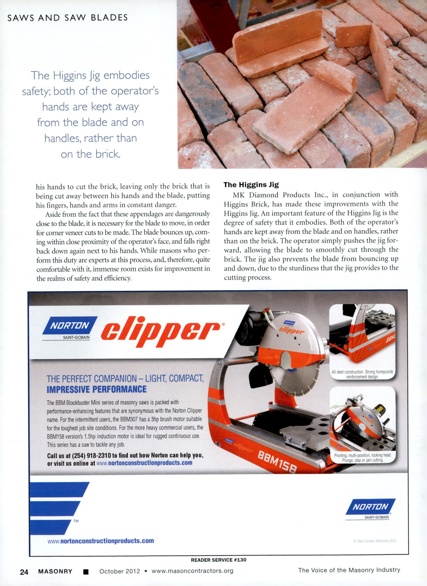 Masonry Magazine October 2012 Page. 26