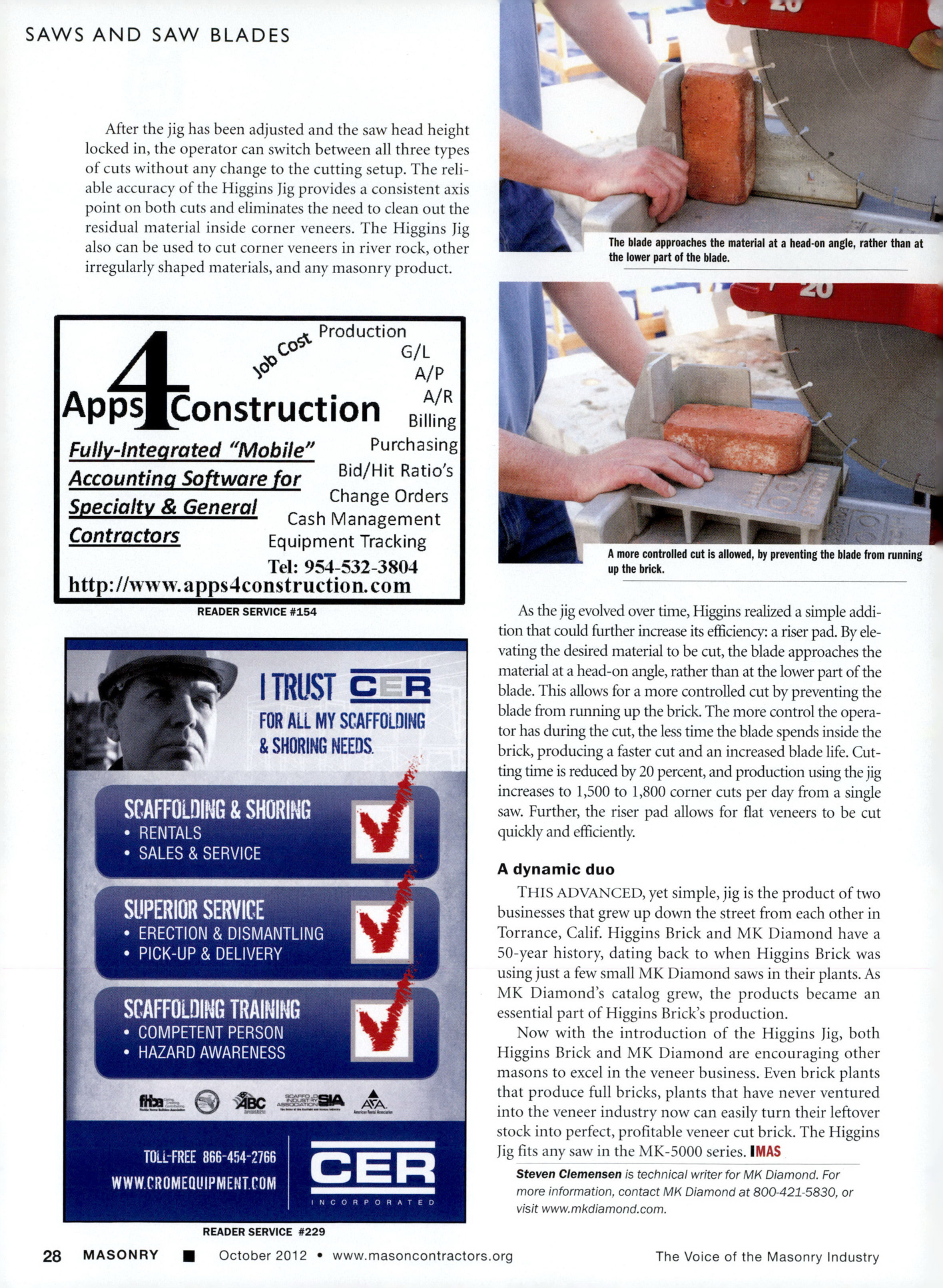 Masonry Magazine October 2012 Page. 30
