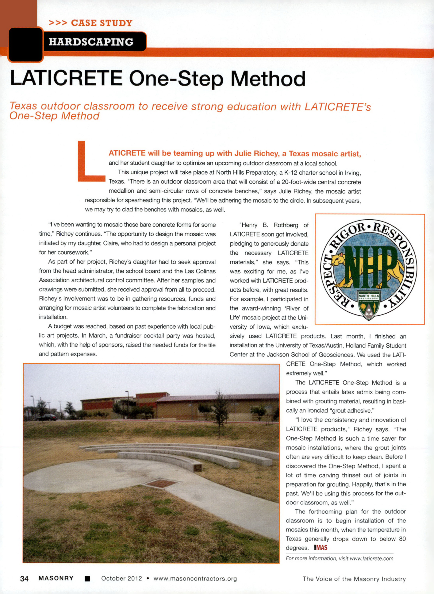 Masonry Magazine October 2012 Page. 36
