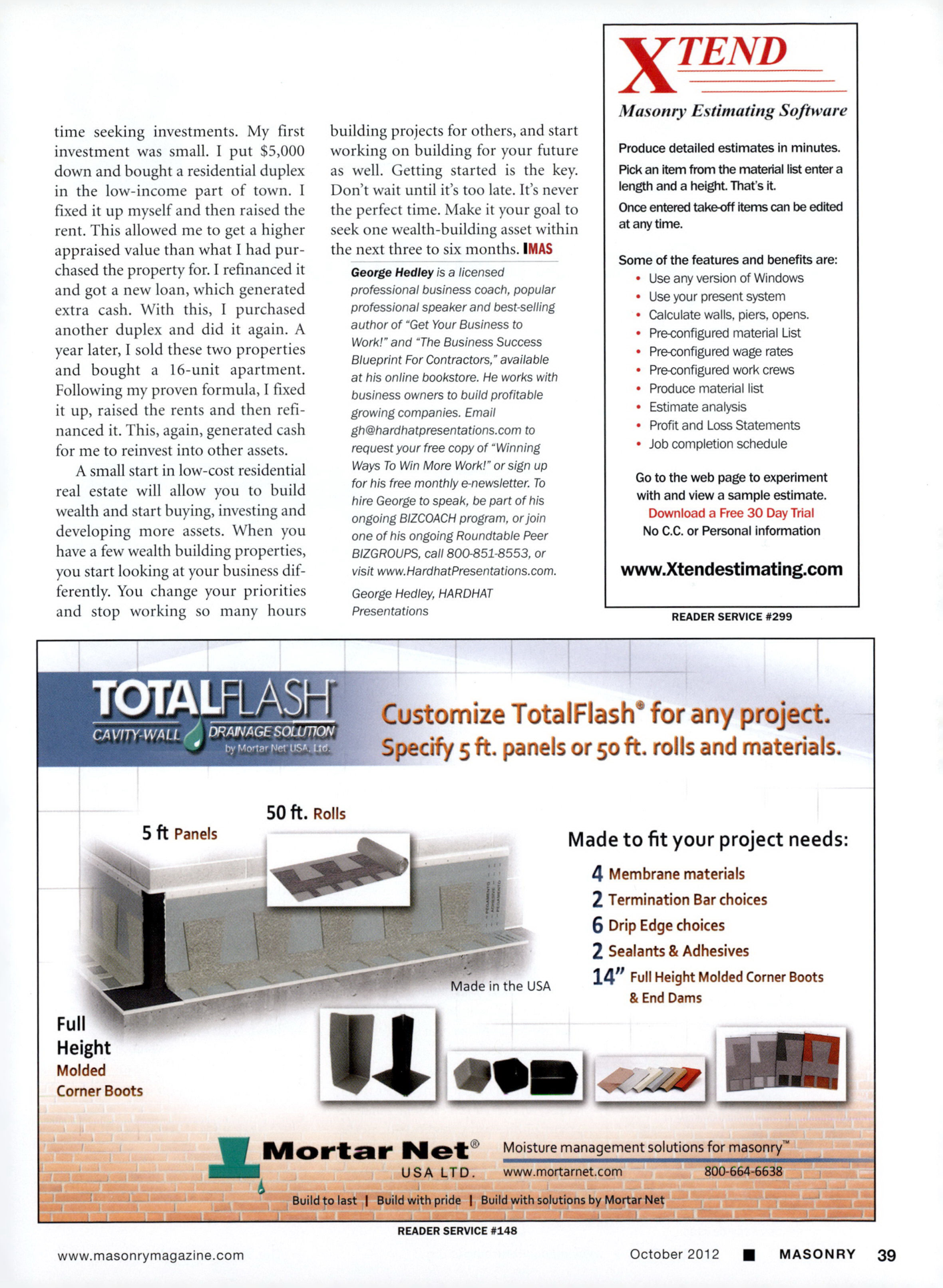 Masonry Magazine October 2012 Page. 41