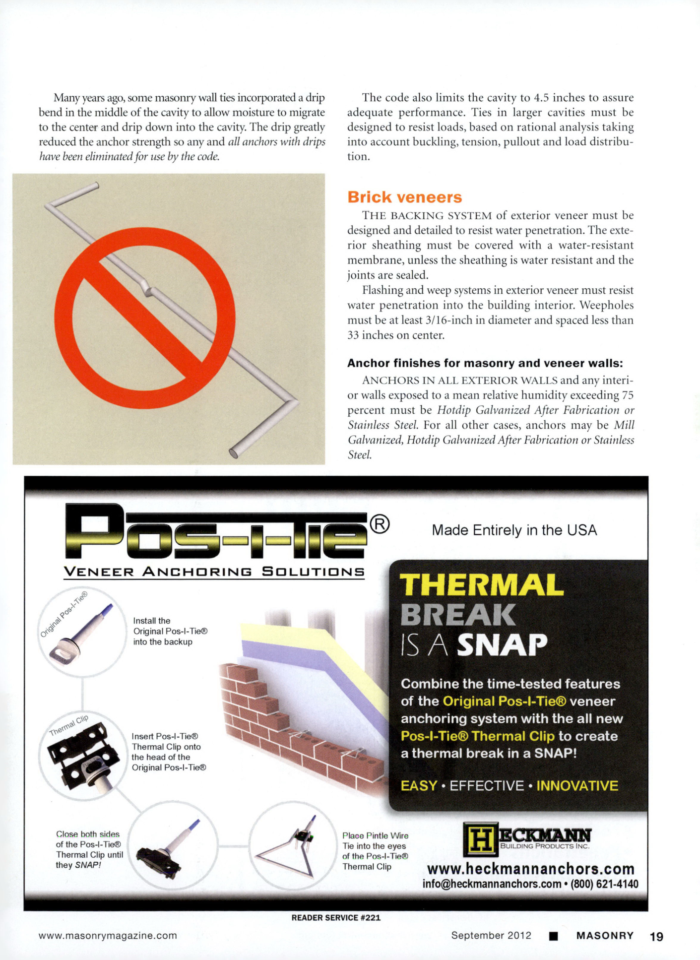 Masonry Magazine September 2012 Page. 21