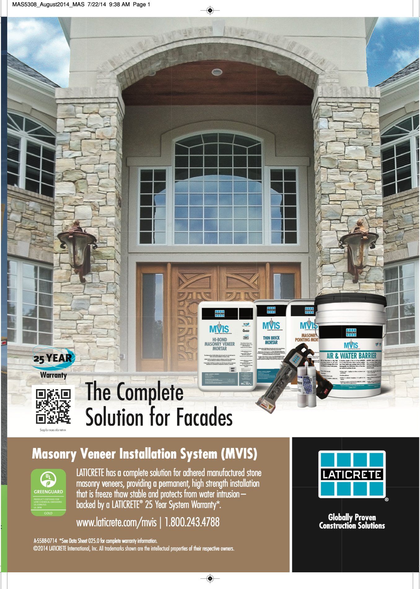 Masonry Magazine August 2014 Page. 3