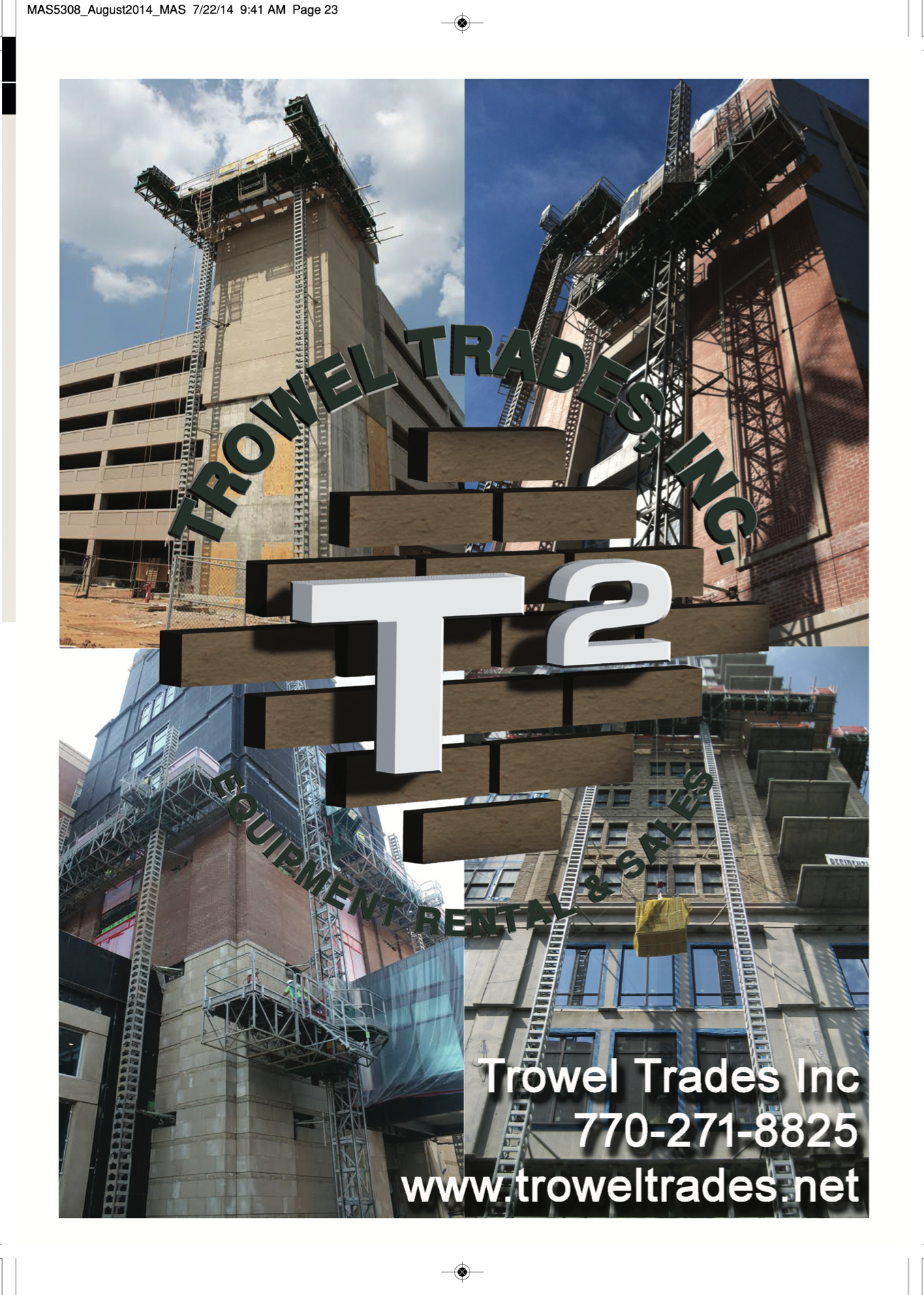 Masonry Magazine August 2014 Page. 25