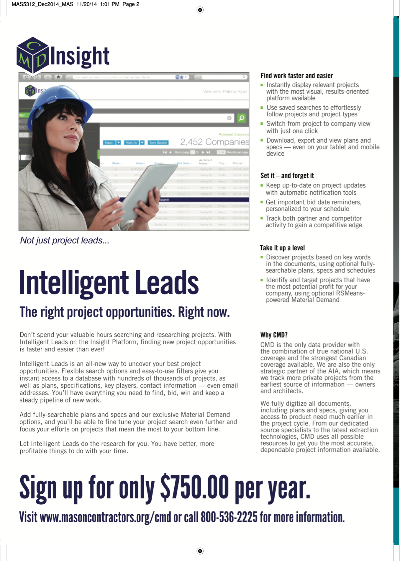 Masonry Magazine December 2014 Page. 4