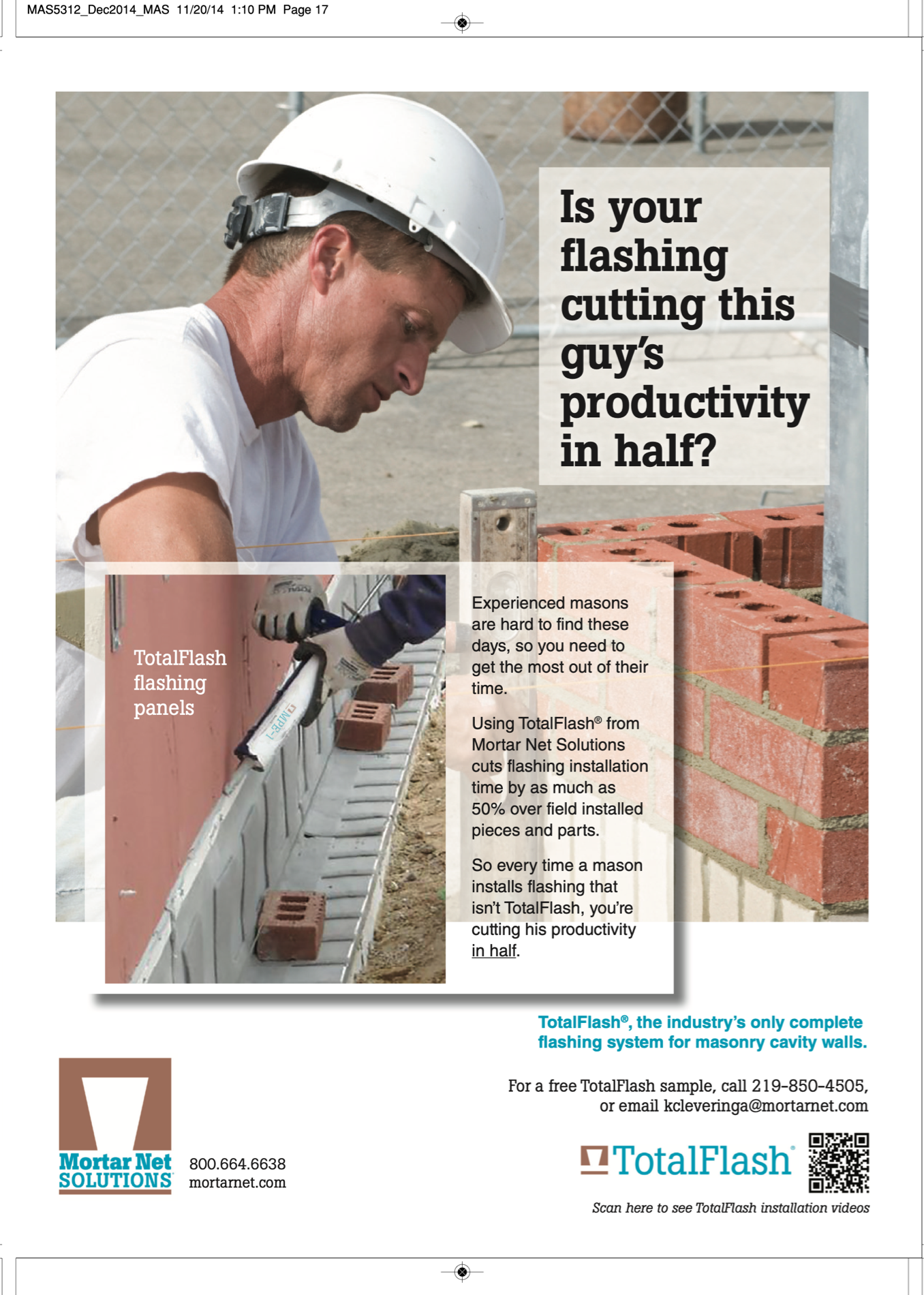 Masonry Magazine December 2014 Page. 19