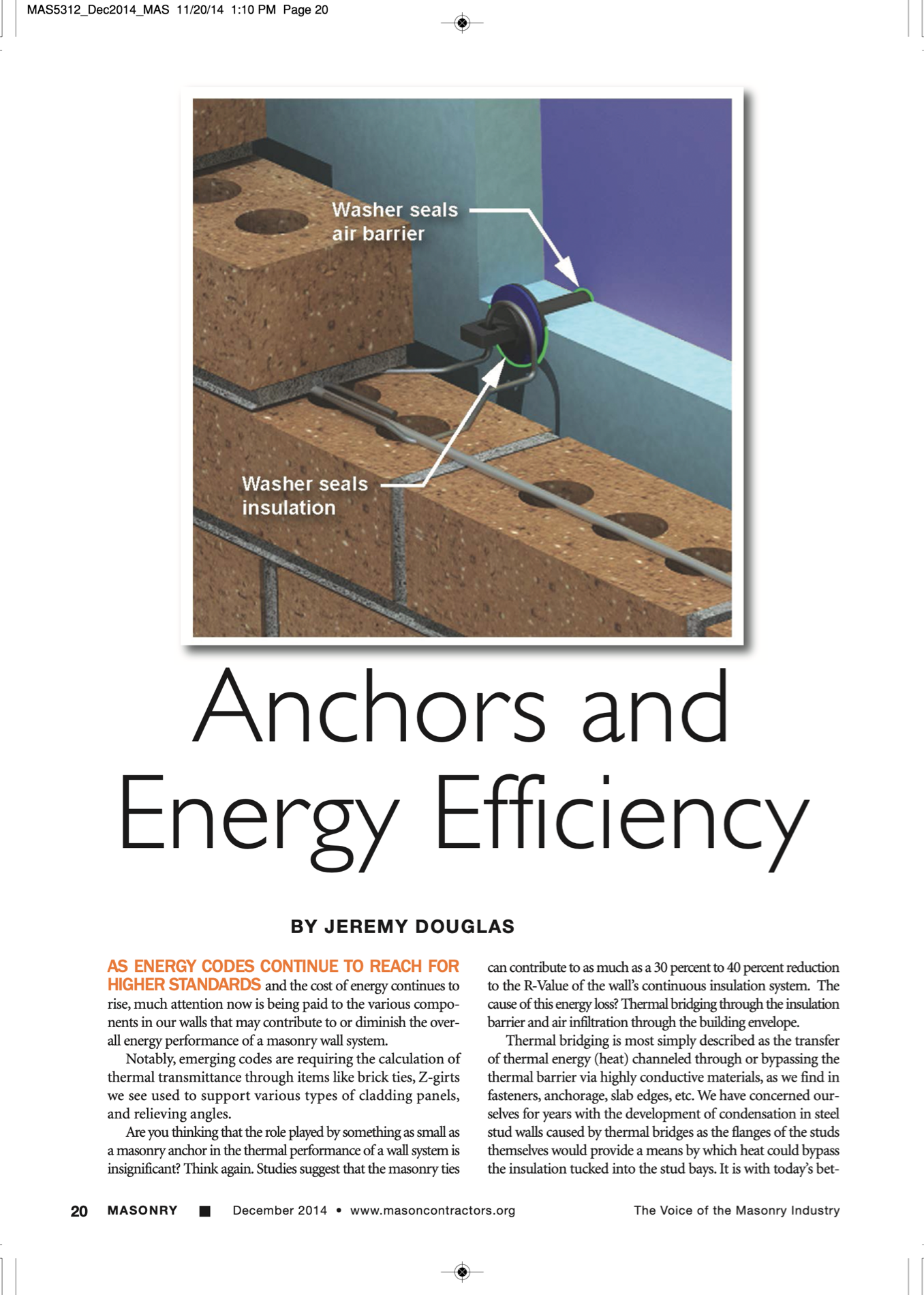 Masonry Magazine December 2014 Page. 22