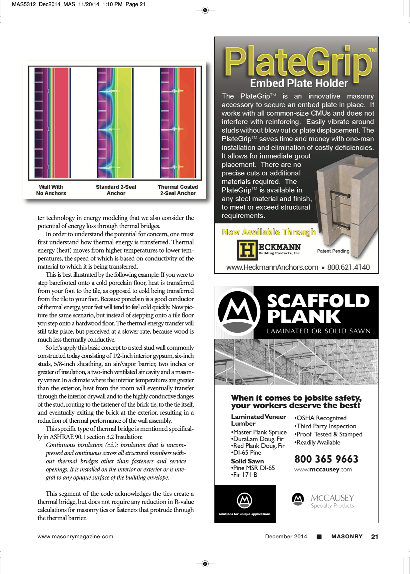 Masonry Magazine December 2014 Page. 23
