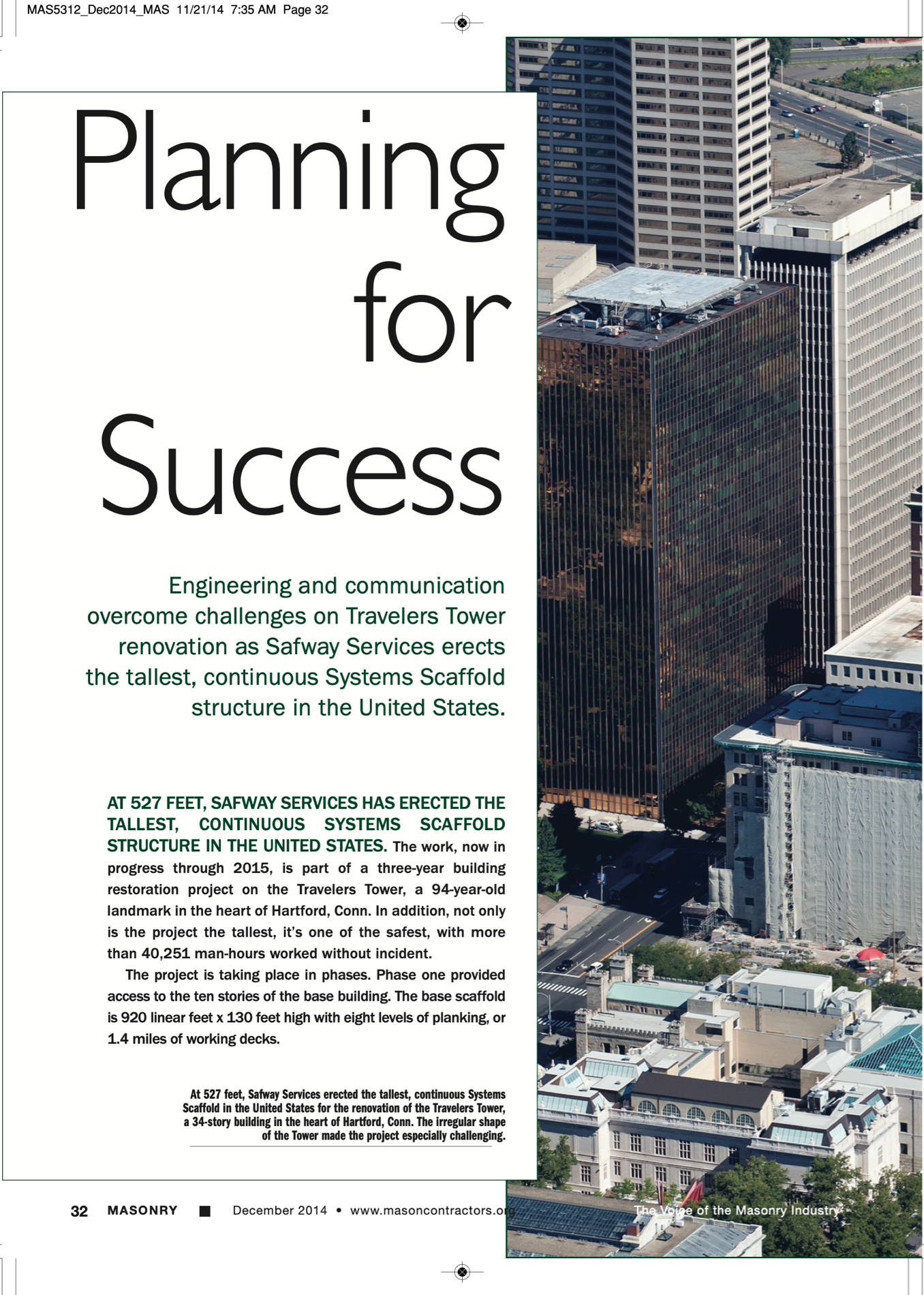 Masonry Magazine December 2014 Page. 34