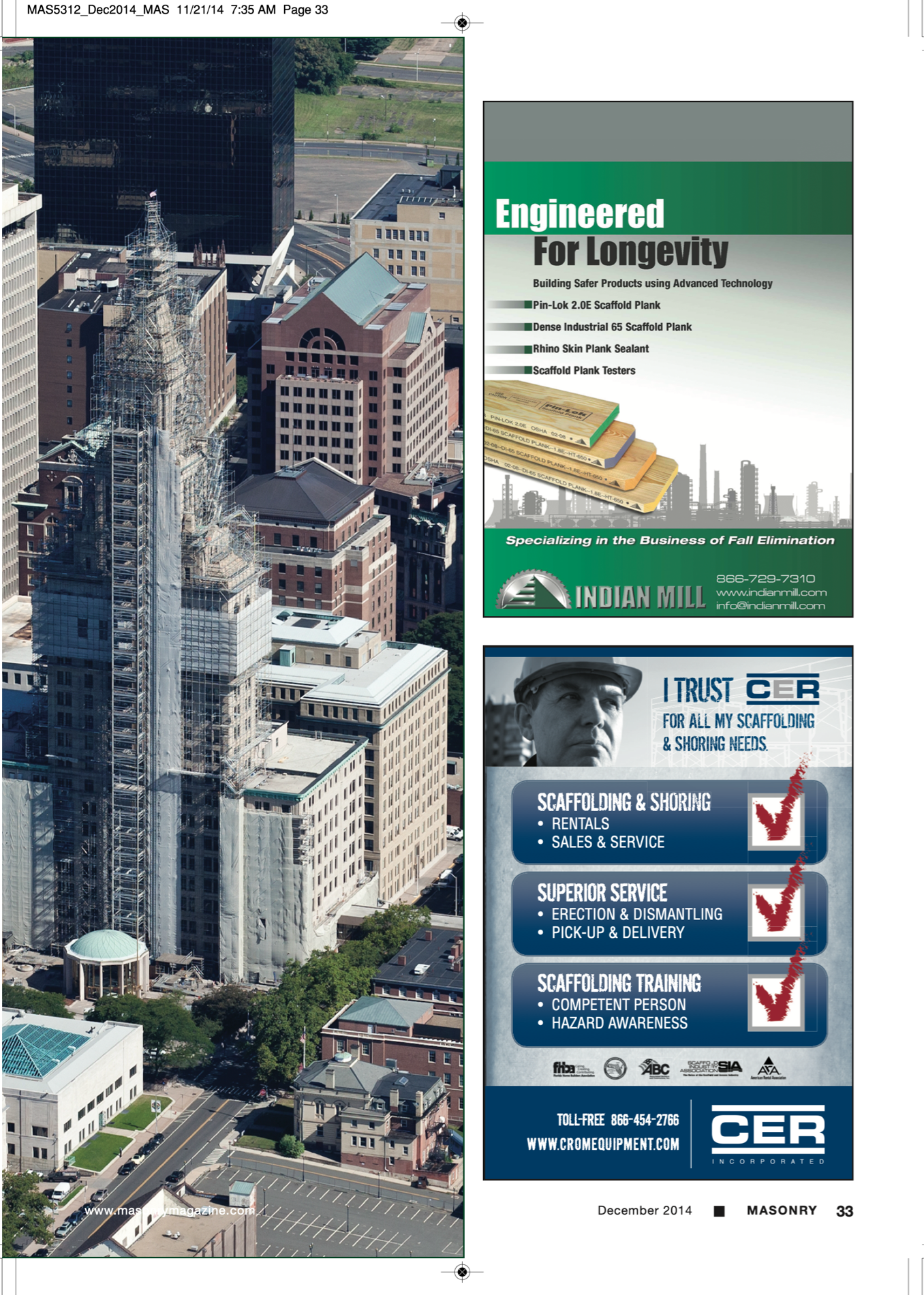 Masonry Magazine December 2014 Page. 35