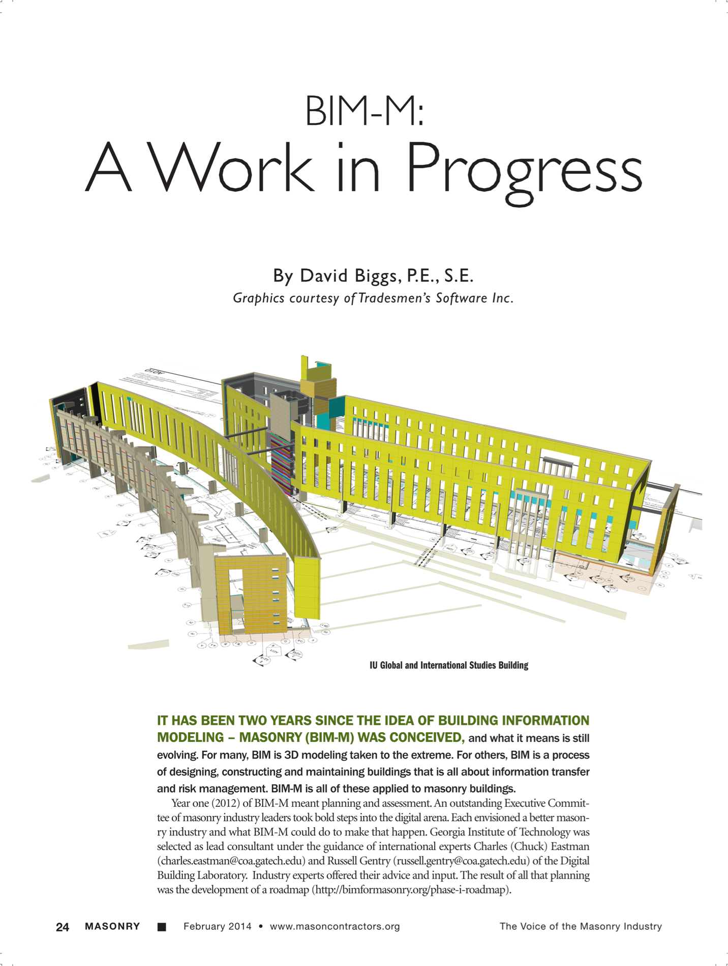 Masonry Magazine February 2014 Page. 26