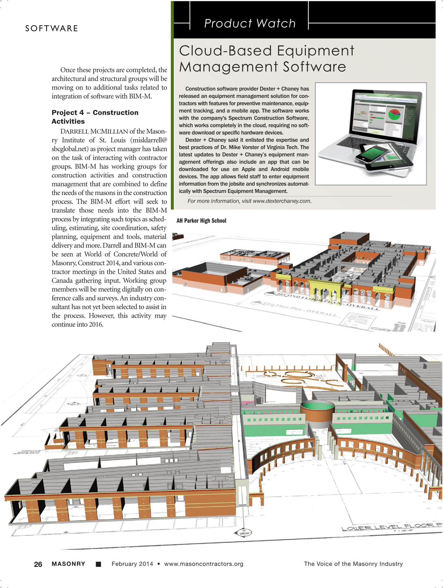 Masonry Magazine February 2014 Page. 28