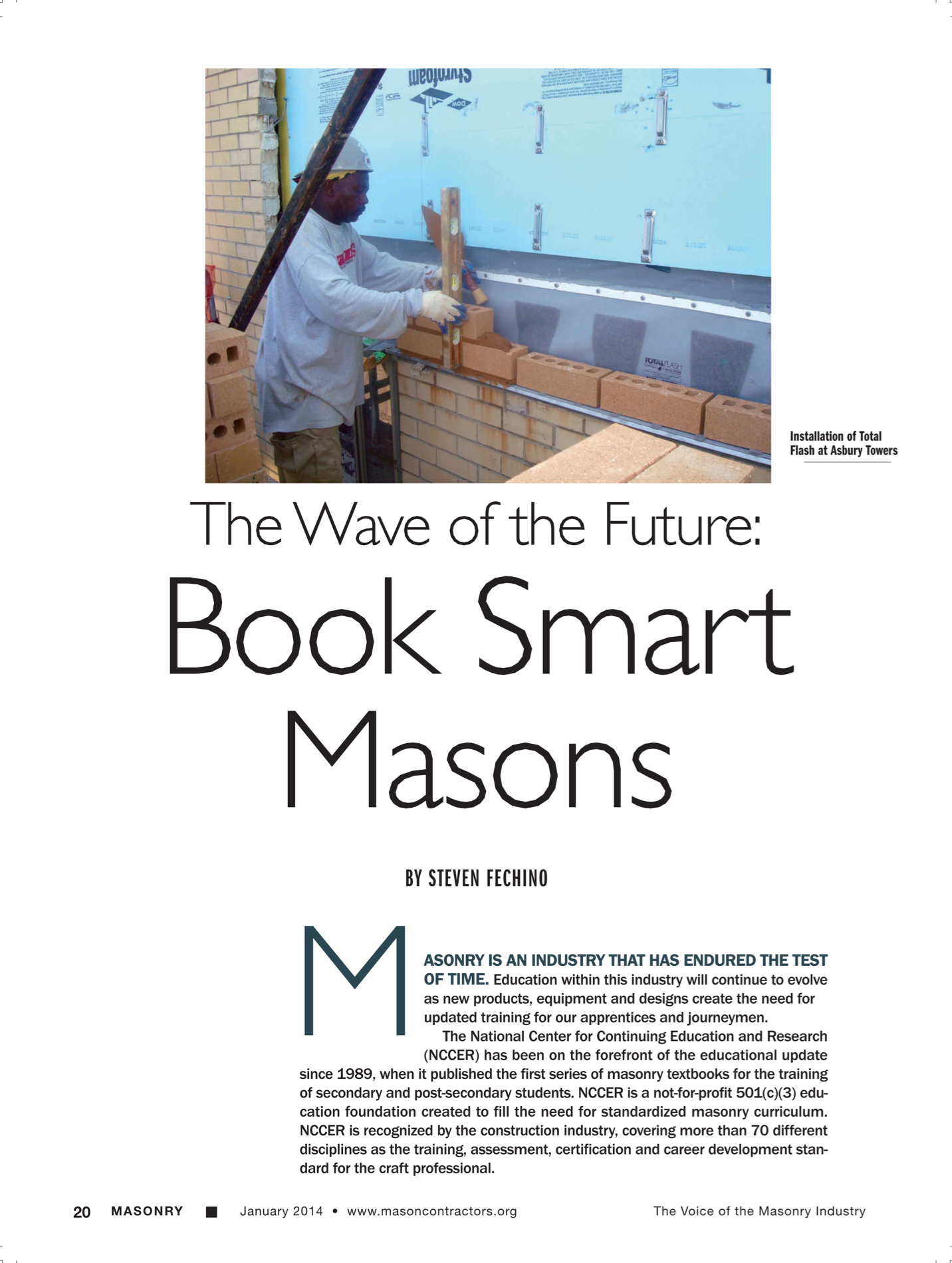 Masonry Magazine January 2014 Page. 22