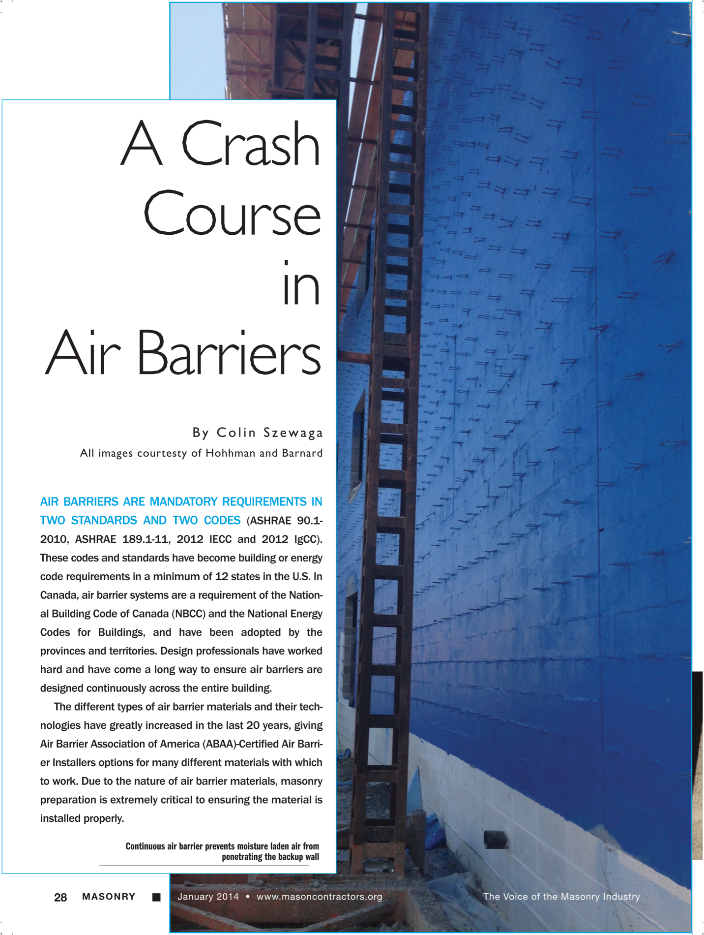 Masonry Magazine January 2014 Page. 30